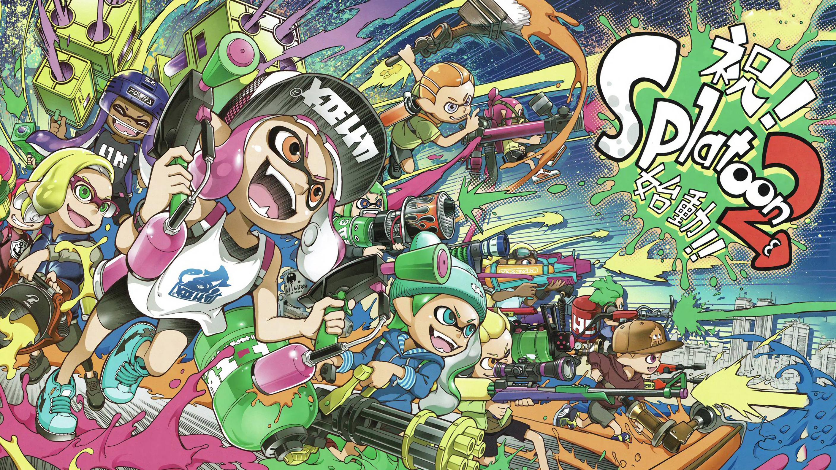 Splatoon Splatoon 2 Nintendo Switch Nintendo Inkling 2816x1584