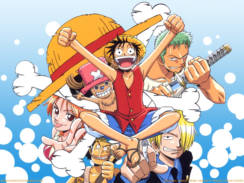 One Piece Anime Monkey D Luffy Tony Tony Chopper Roronoa Zoro Nami Usopp Sanji 1024x768