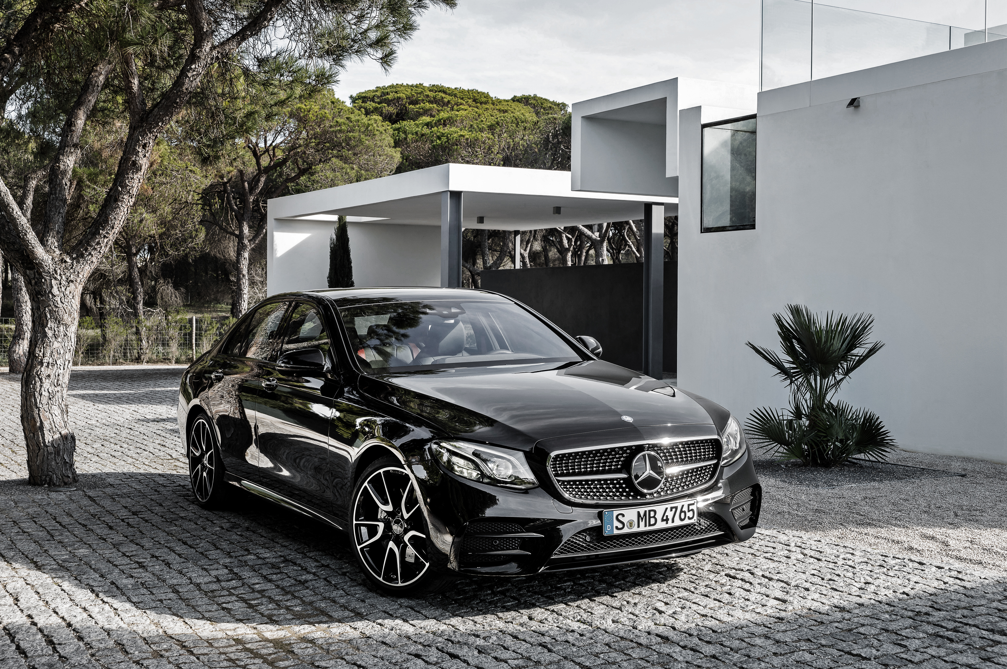 Mercedes Benz E Class Mercedes Benz Luxury Car Car Vehicle Black Car 4096x2722