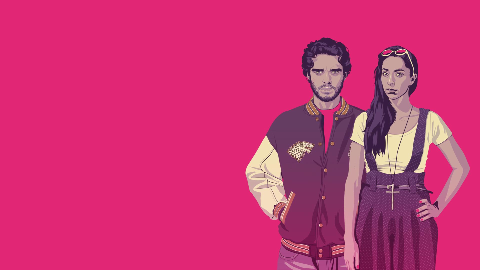 Artwork Game Of Thrones Robb Stark Oona Chaplin 1920x1080