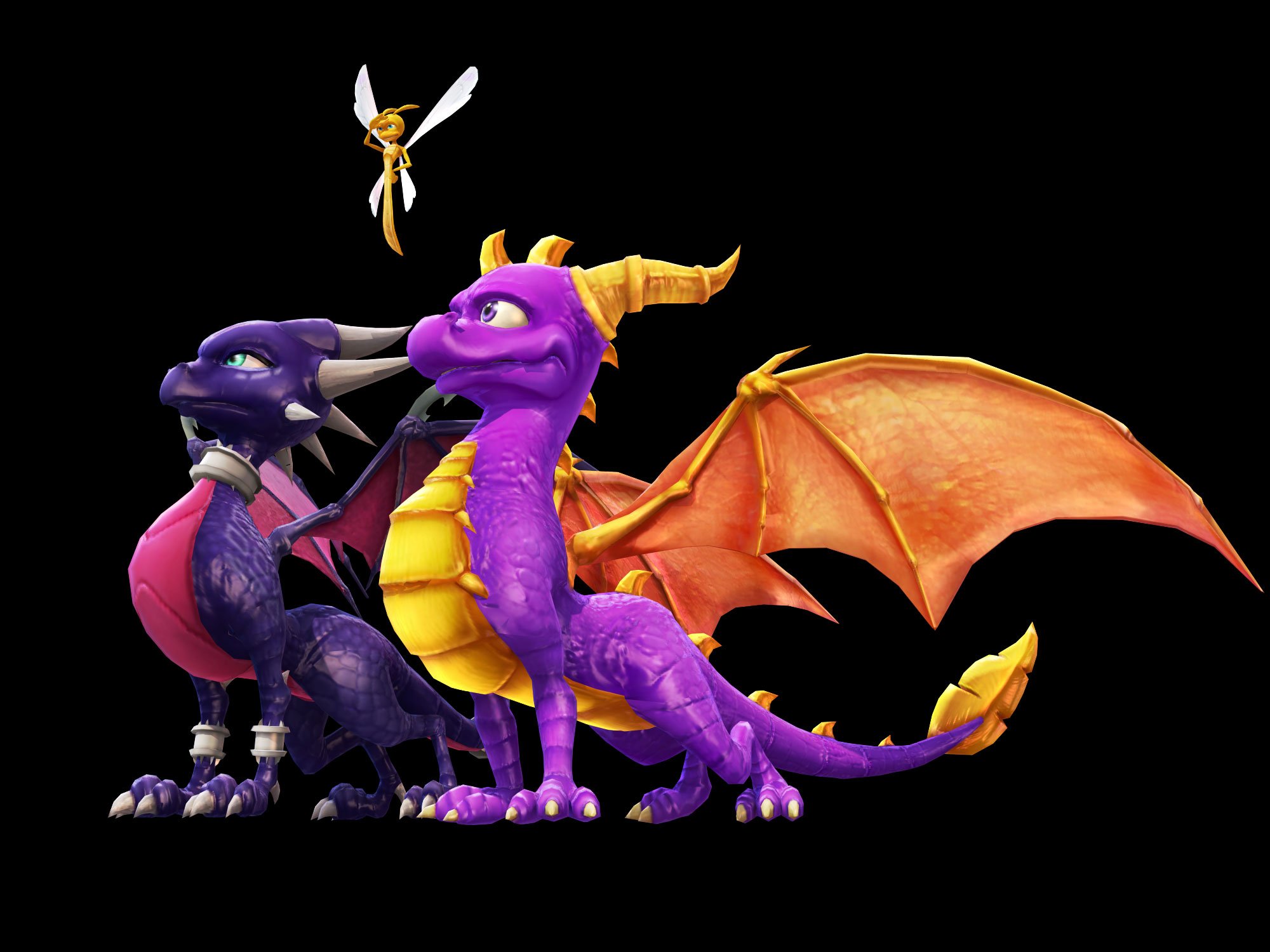 Spyro Character Sparx The Dragonfly 2000x1500