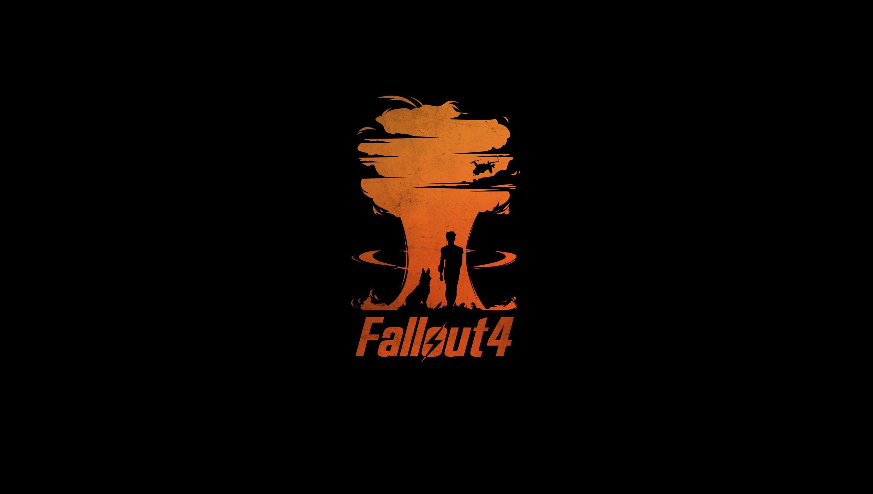 Video Games Fallout Fallout 4 Bethesda Softworks Dogmeat 3000x1700