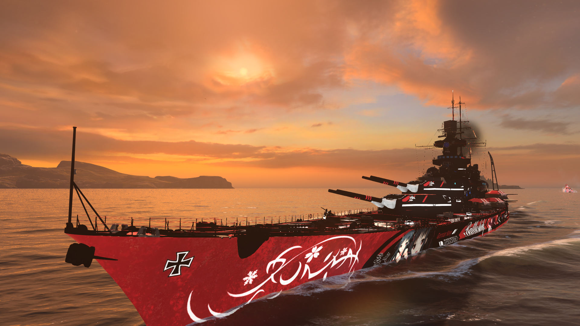 Scharnhorst Class Battleship 1920x1080