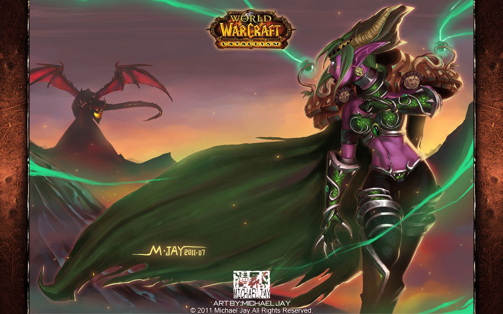 Warcraft World Of Warcraft World Of Warcraft Cataclysm Deathwing Ysera Video Games 1680x1050