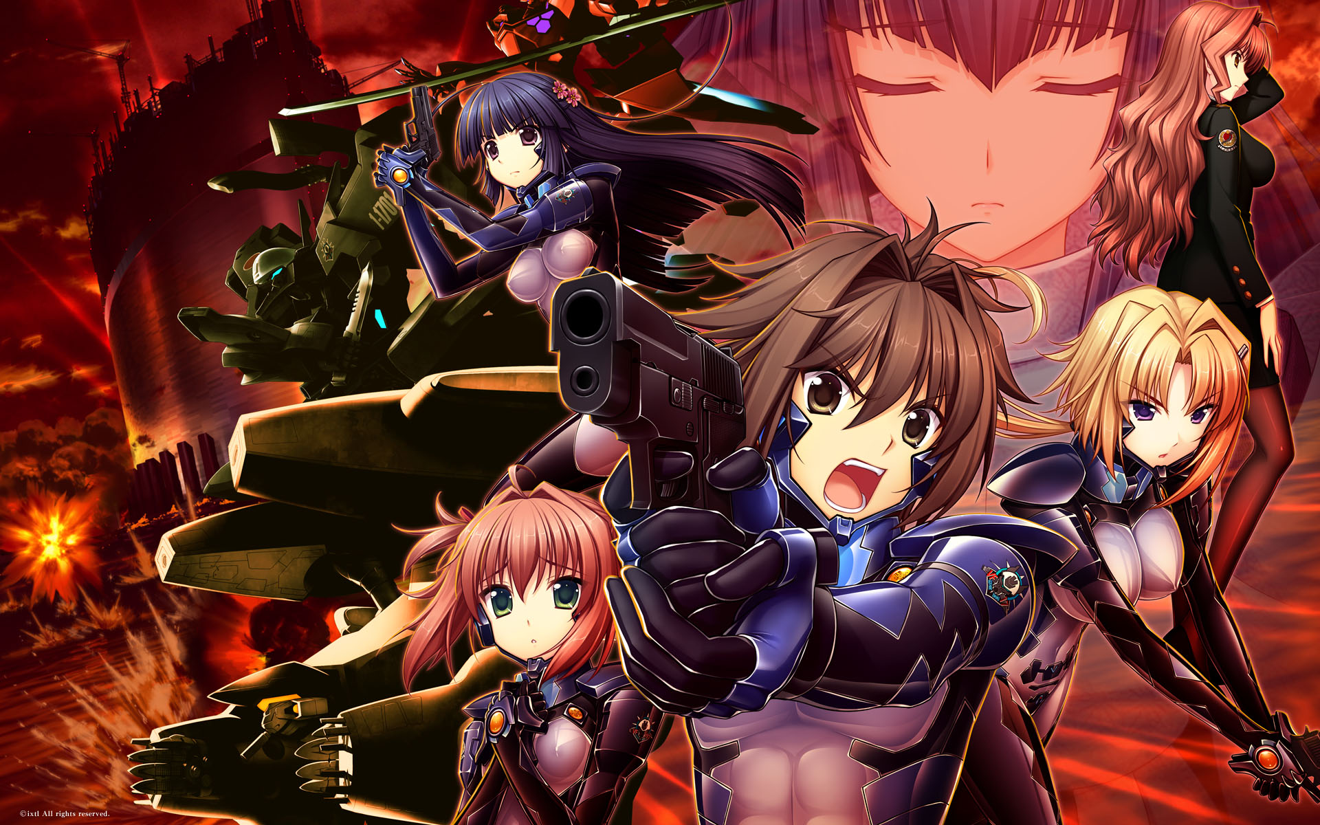 Anime Muv Luv Alternative 1920x1200