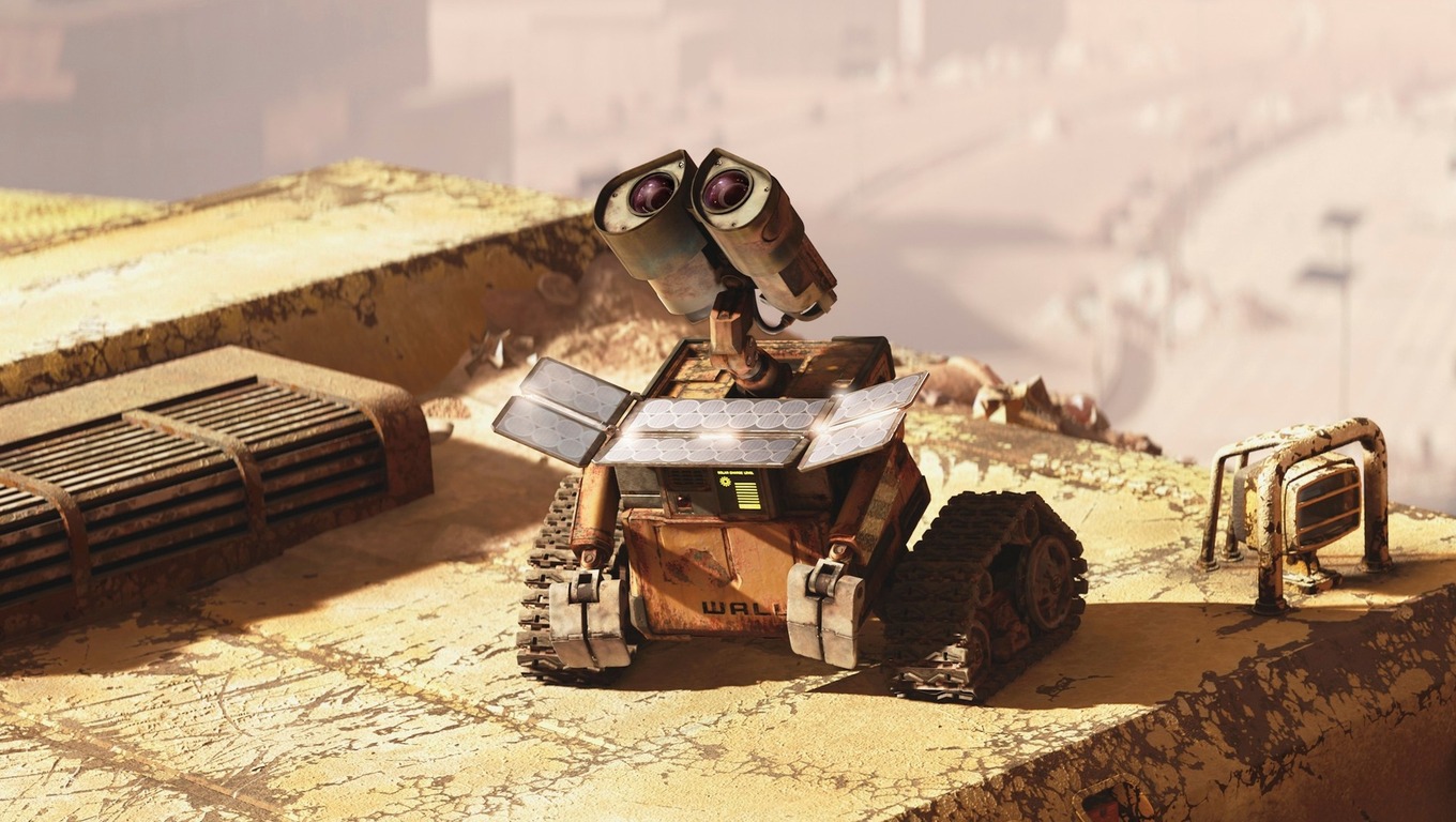 Wall E Character 1360x768