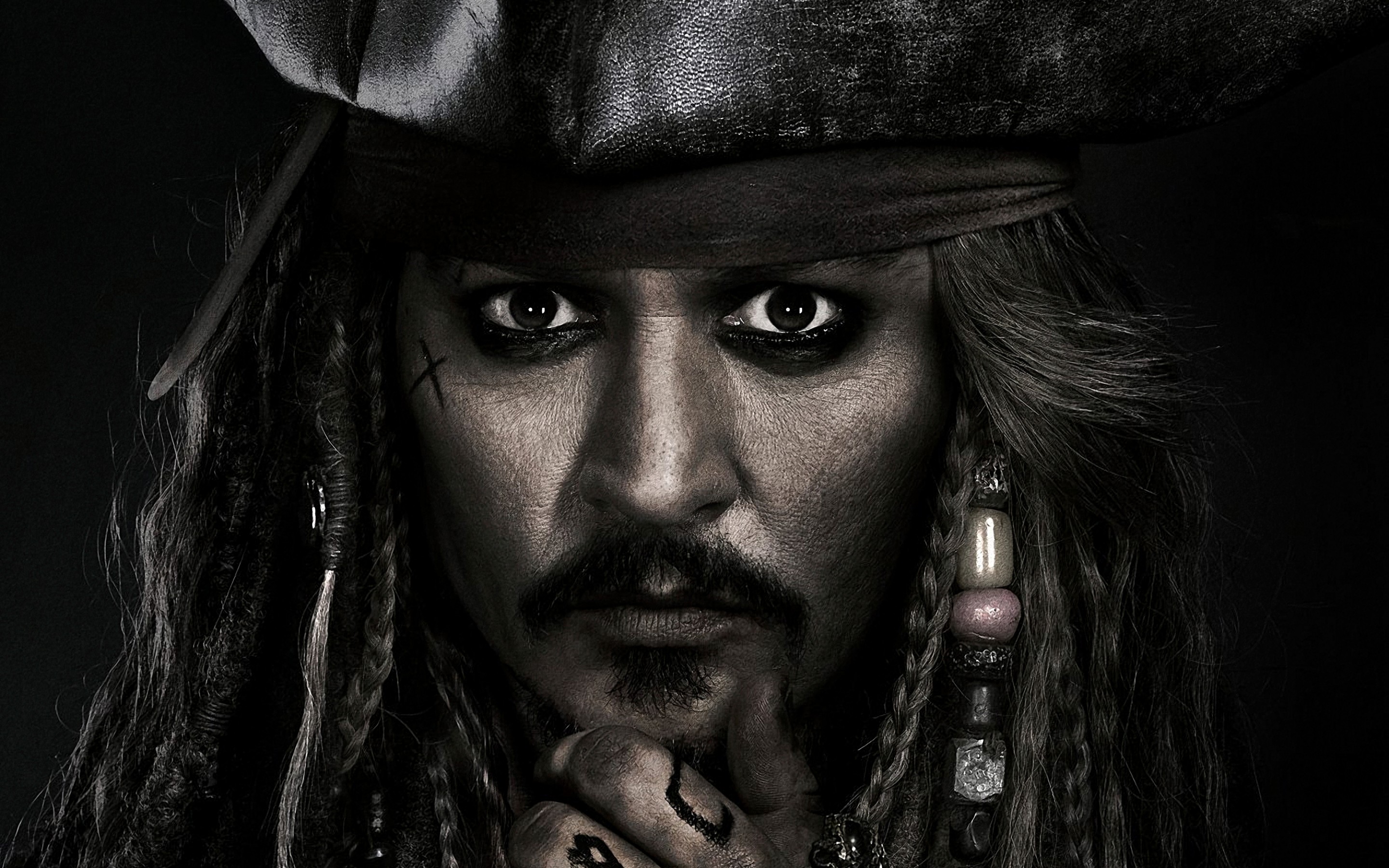 Johnny Depp Jack Sparrow Pirates Of The Caribbean Dead Men Tell No Tales 2880x1800