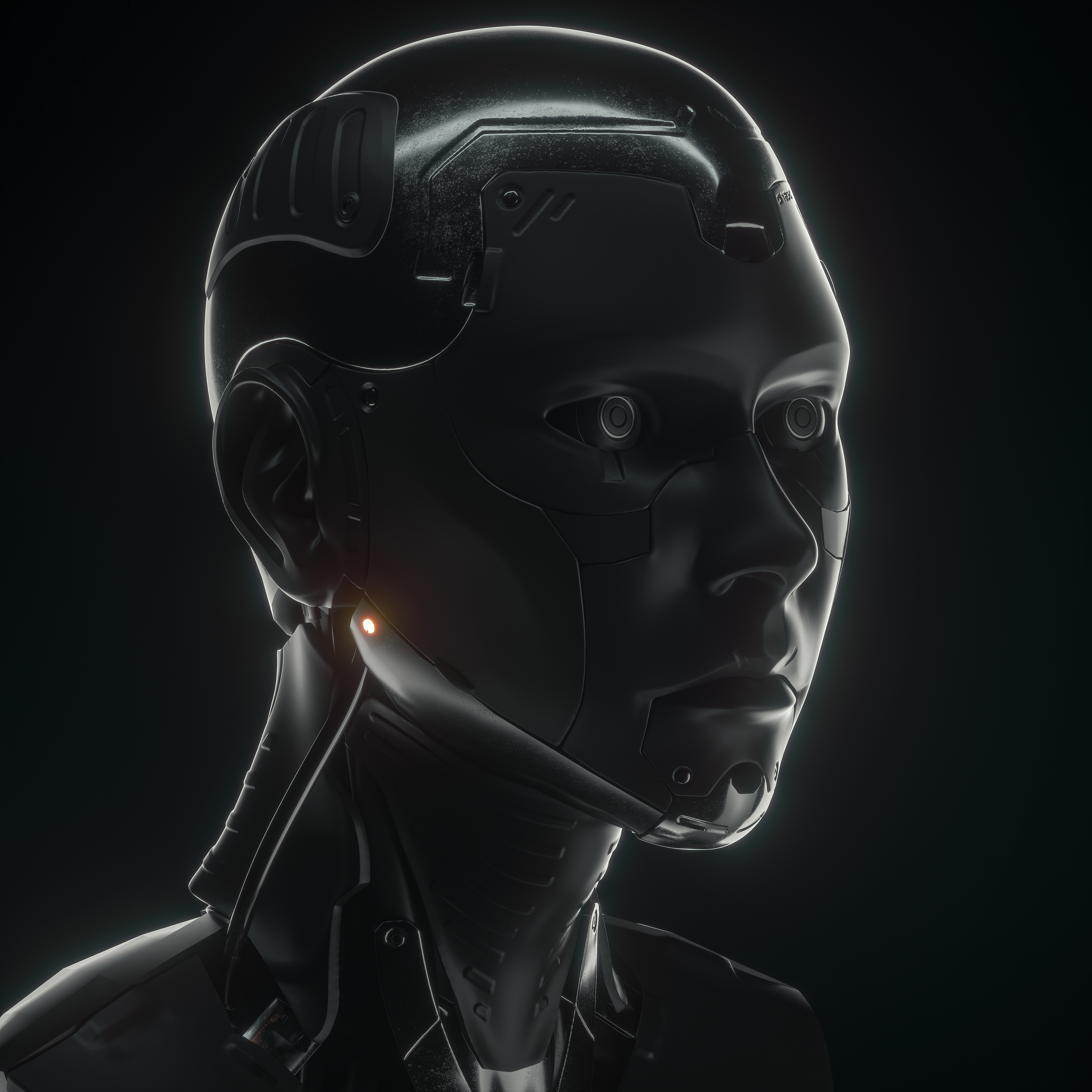 Androids 3D Humanoid Science Fiction 2800x2800