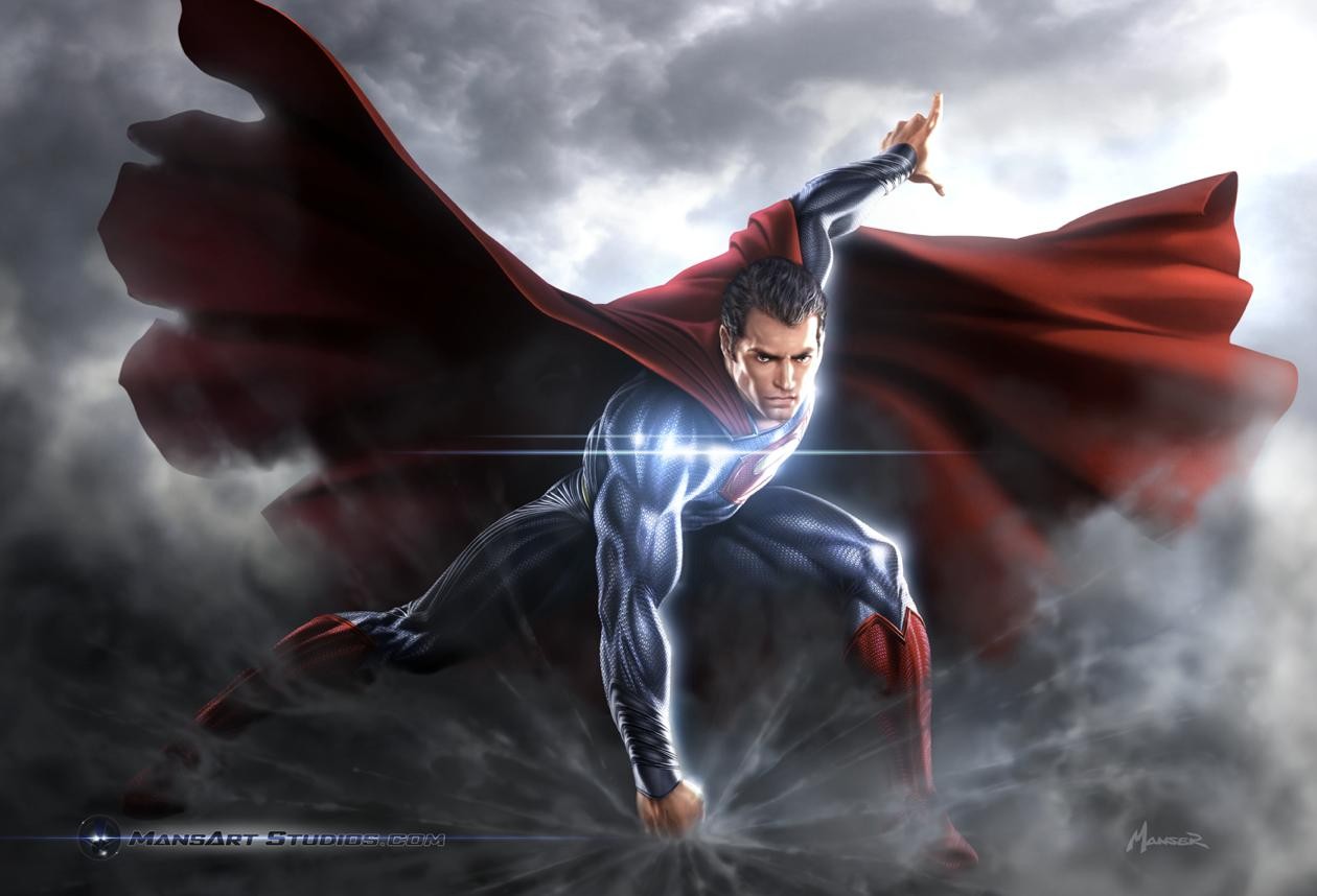 Superman DC Comics Movies Henry Cavill Man Of Steel 1260x858