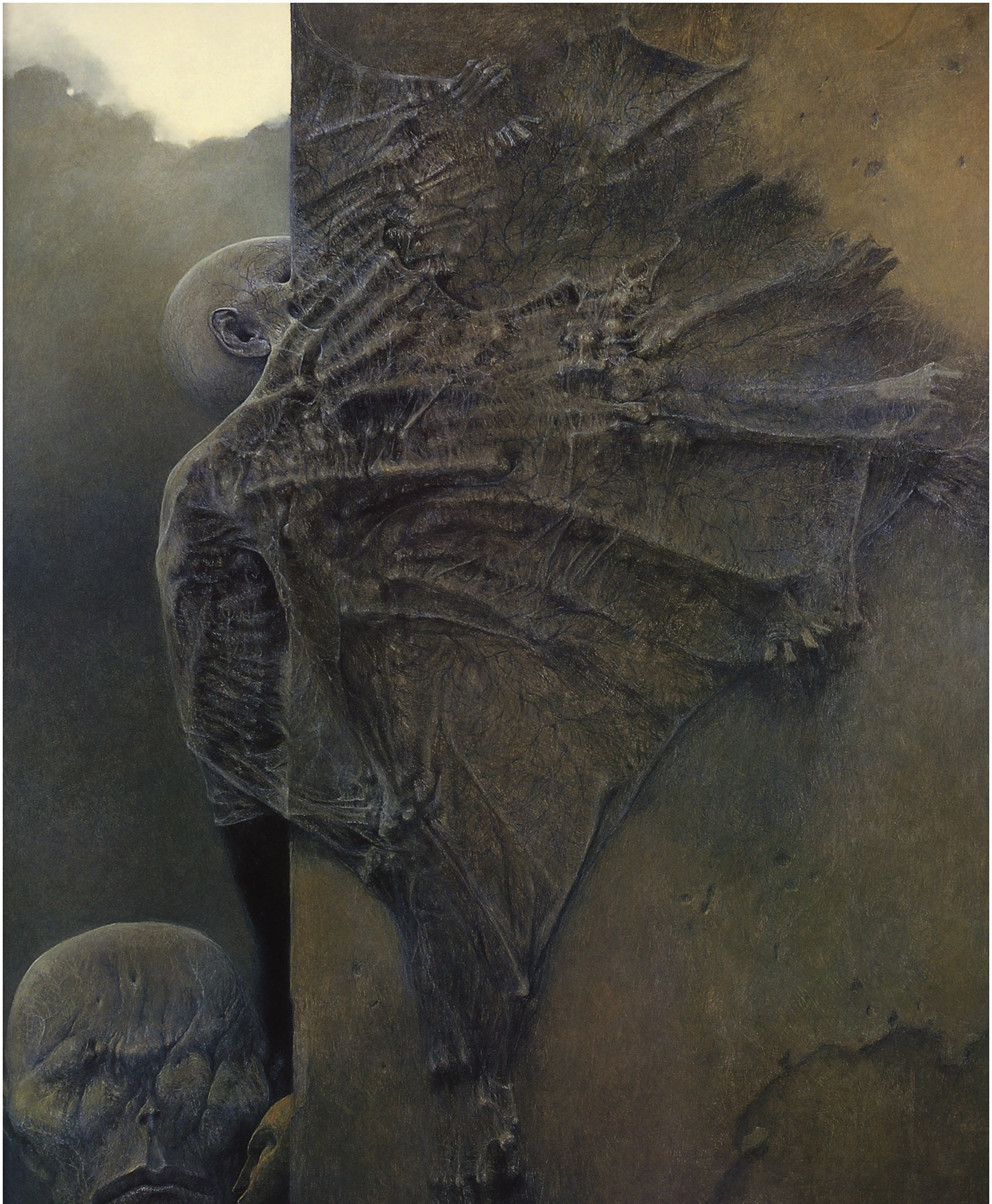 Zdzis Aw Beksi Ski Artwork Fantasy Art Dark Fantasy 1443x1752