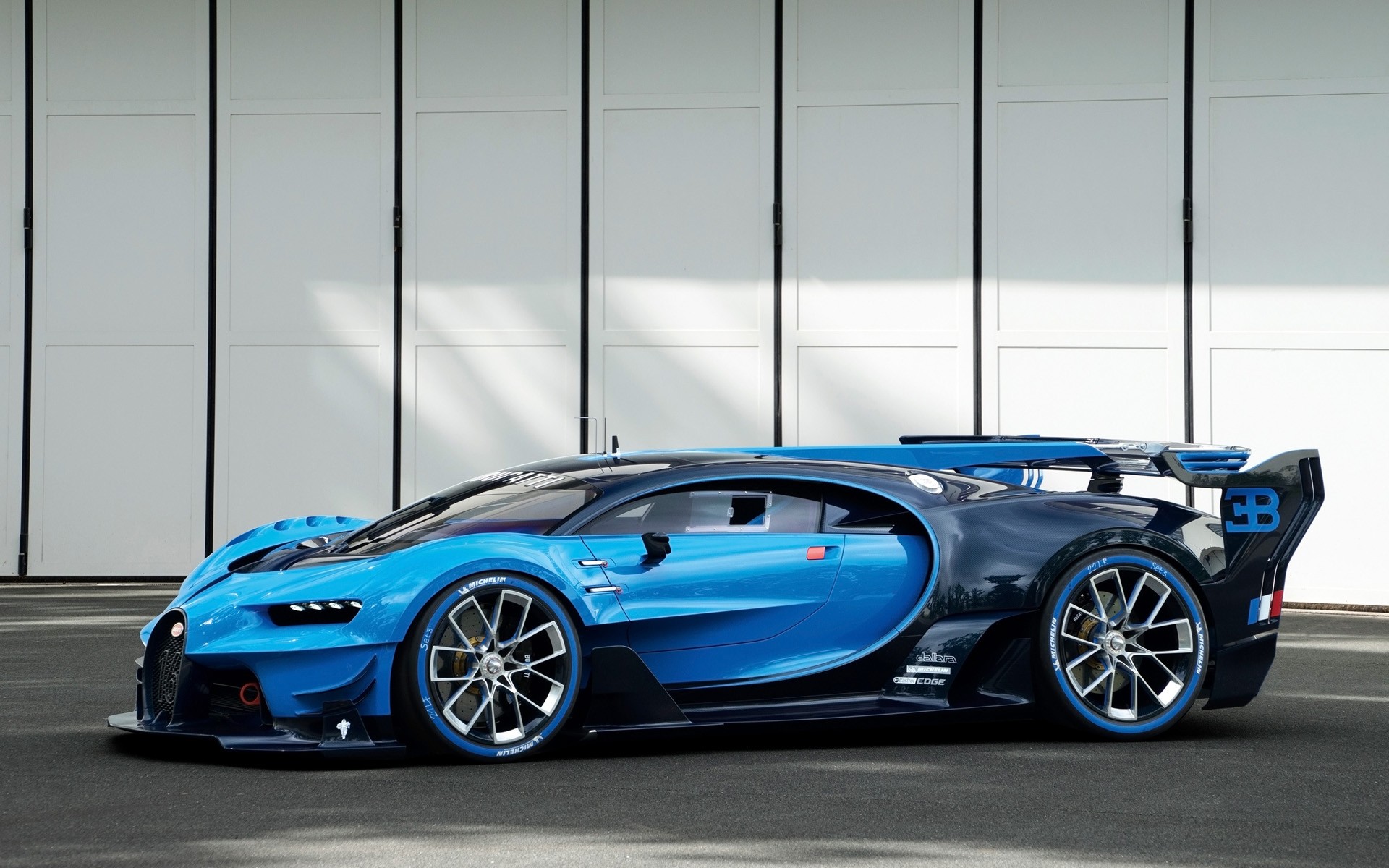 Car Vehicle Blue Cars Bugatti Vision Gran Turismo Bugatti Chiron Vision Gran Turismo 1920x1200