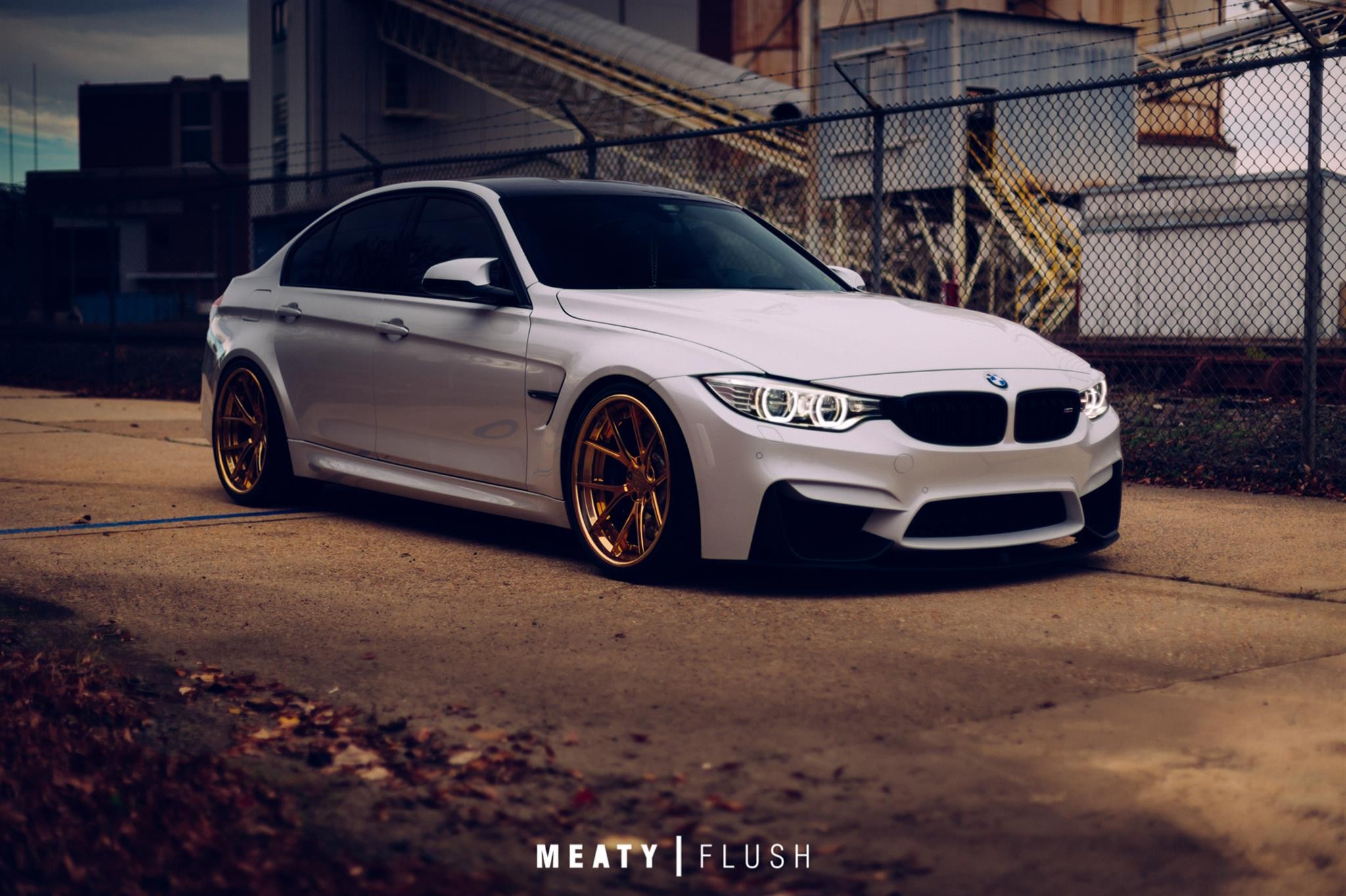 BMW M3 Car BMW BMW F80 F82 F83 BMW 3 Series Colored Wheels 2048x1365