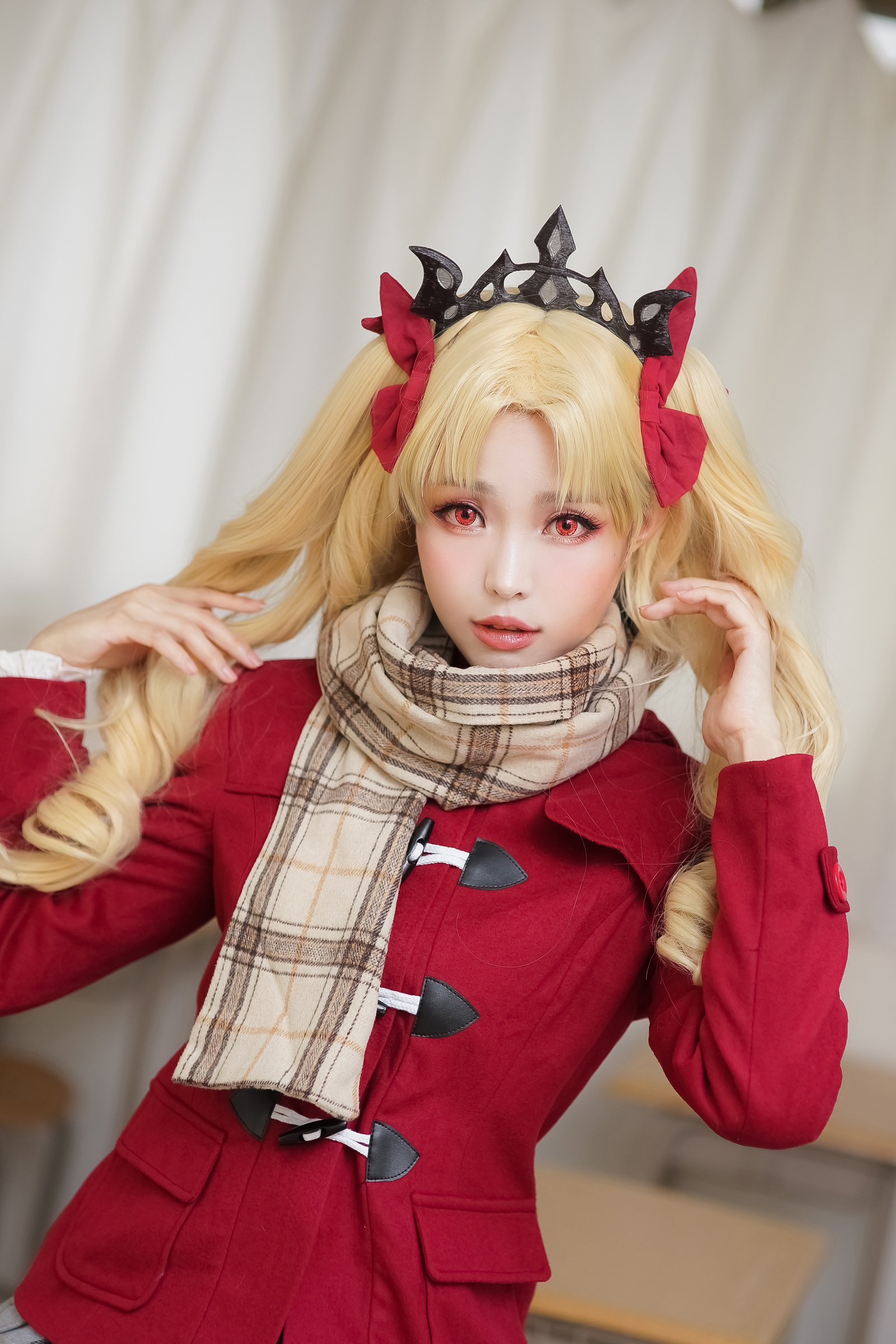 Women Asian Ely Cosplay Fate Series Fate Grand Order Ereshkigal Fate Grand Order Women Indoors Looki 1600x2400