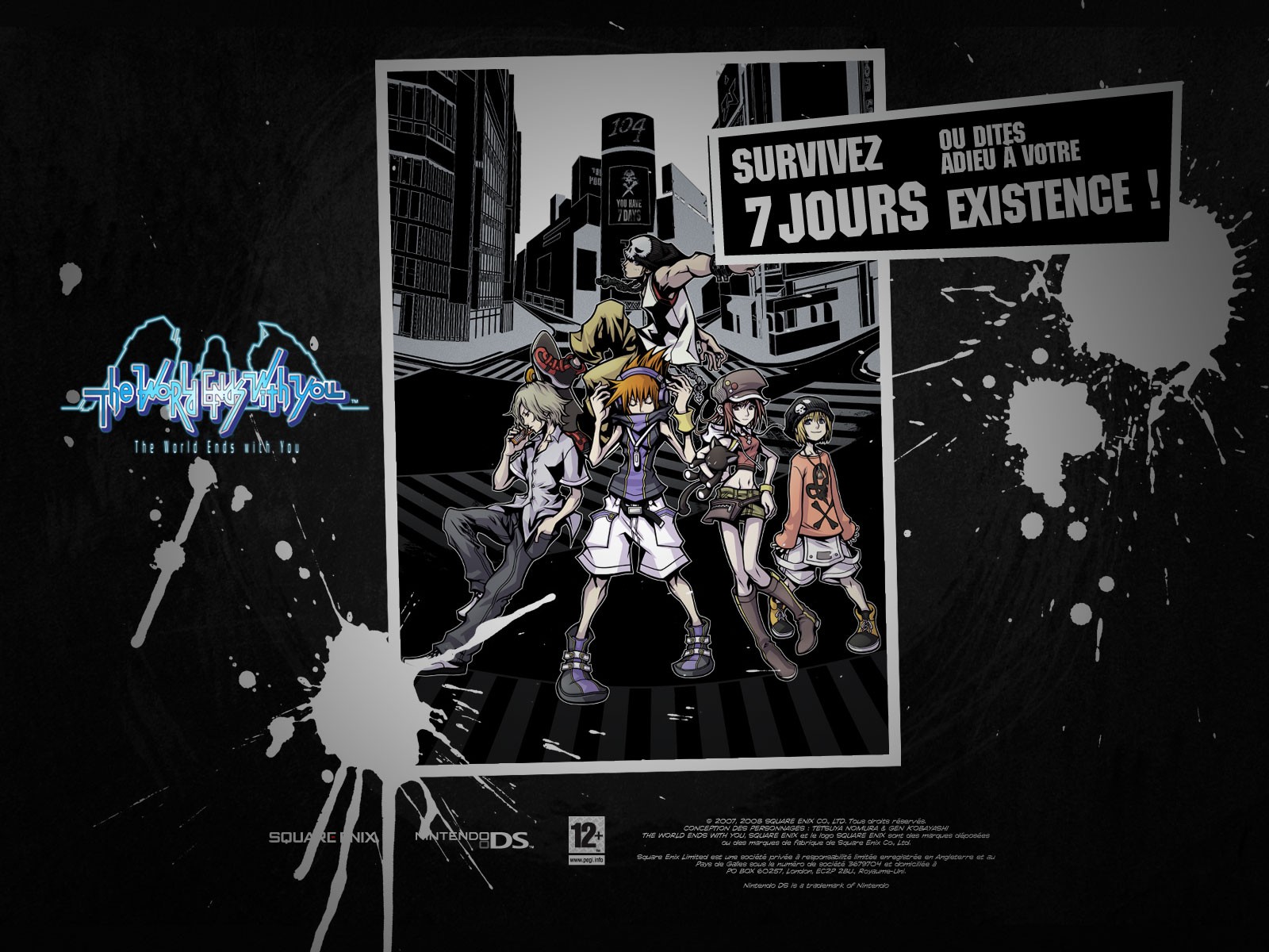 Video Games The World Ends With You Anime Girls Anime 1600x1200