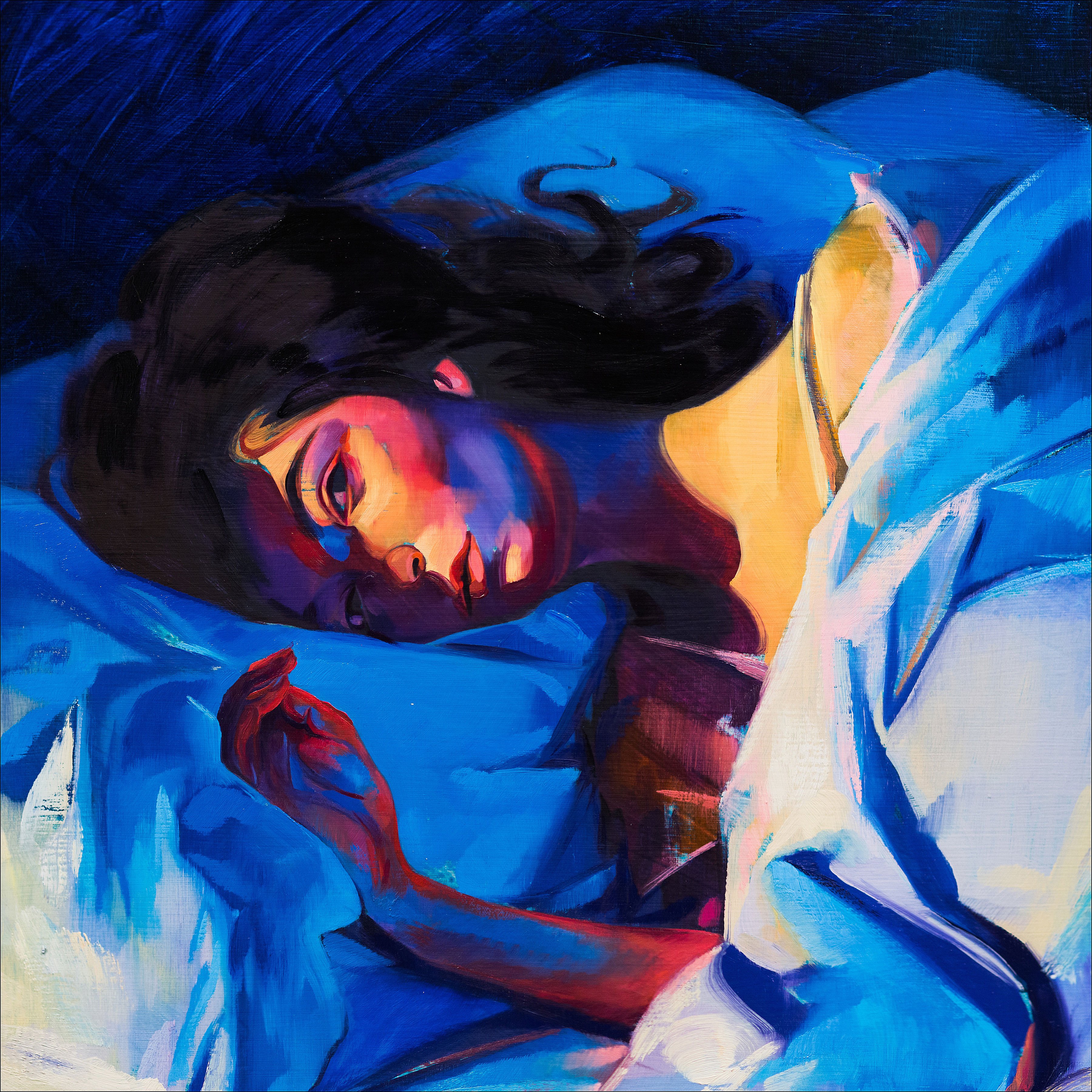 Lorde Music Face Blue In Bed Melordrama 3600x3600