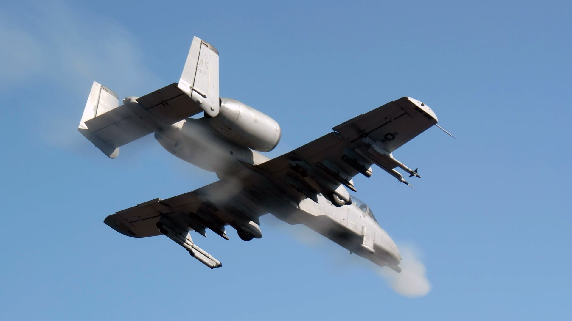 Military Aircraft Airplane Sky Jets Fairchild Republic A 10 Thunderbolt Ii Military Aircraft 1920x1080