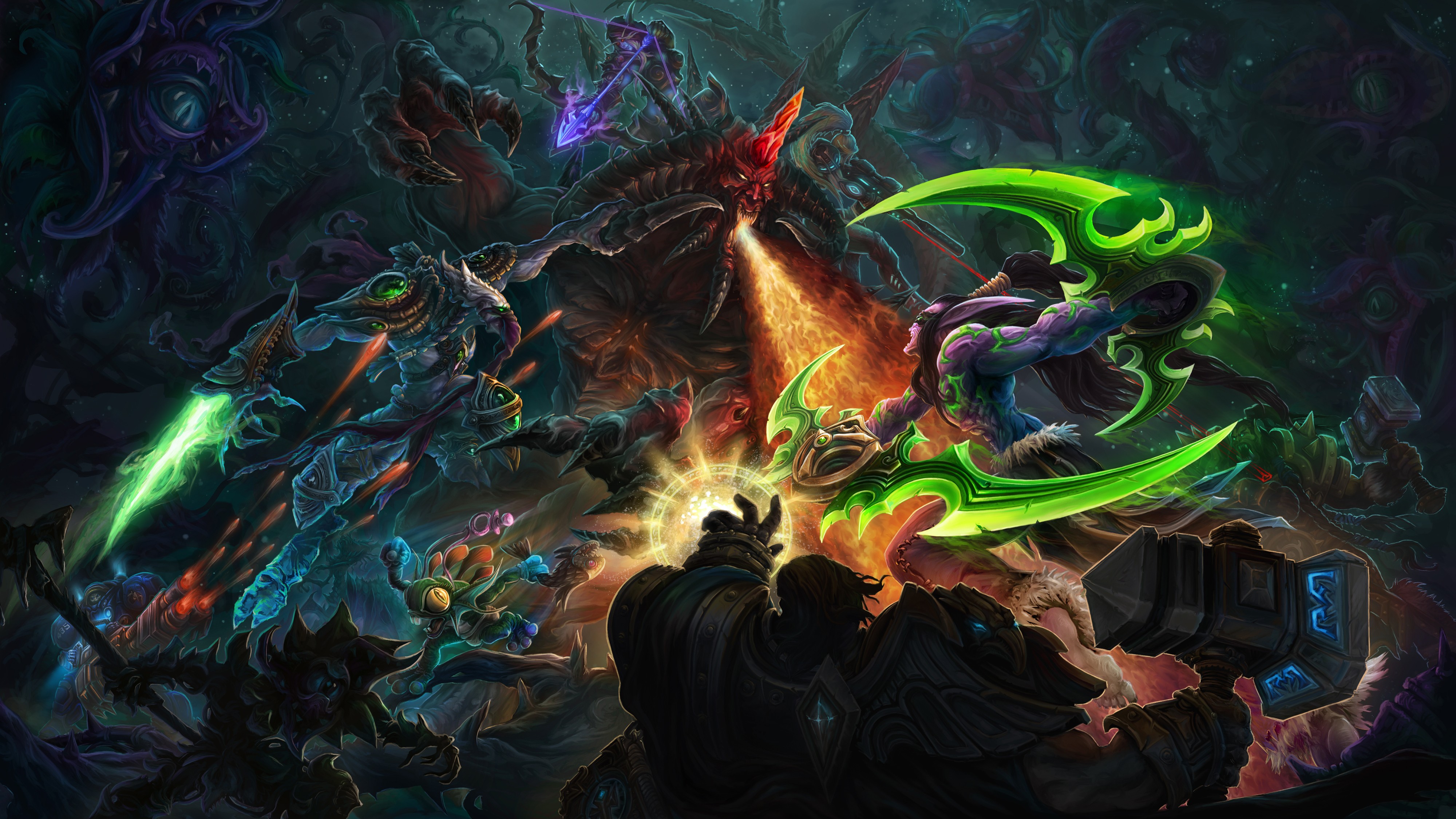 Heroes Of The Storm Sylvanas Windrunner Contests Blizzard Entertainment Illidan Stormrage Diablo Zer 4000x2250