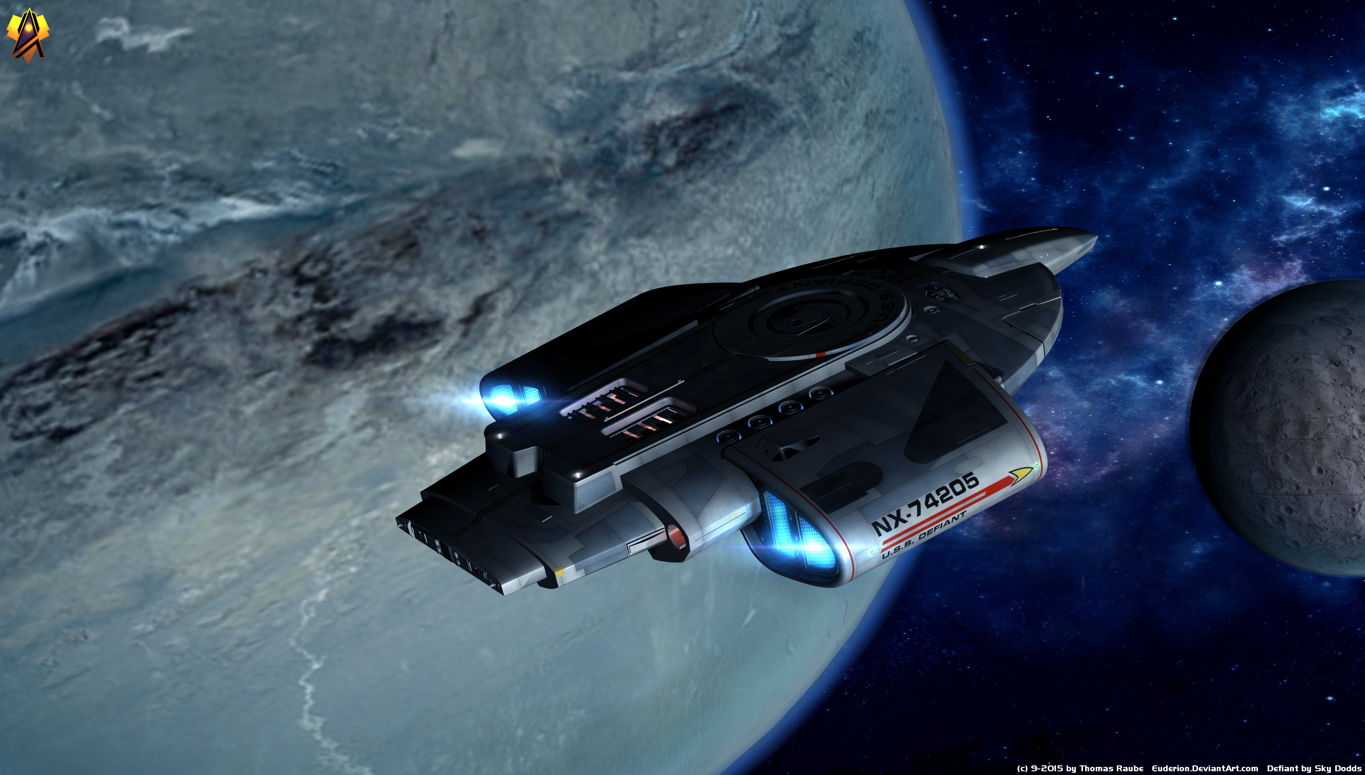 Star Trek Starship 4400x2500
