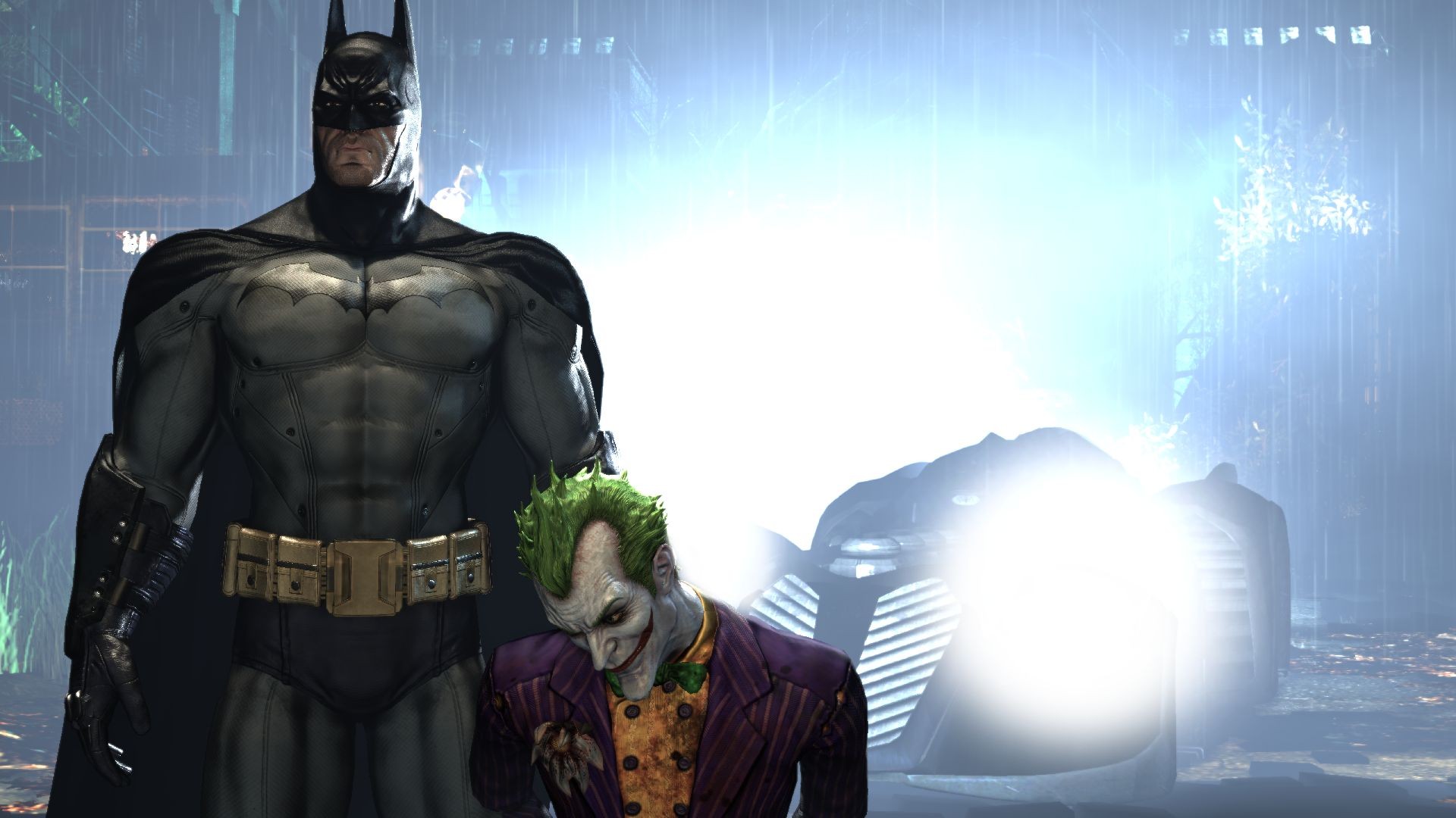 Batman Joker Batman Arkham Asylum Video Games Rocksteady Studios 1920x1080