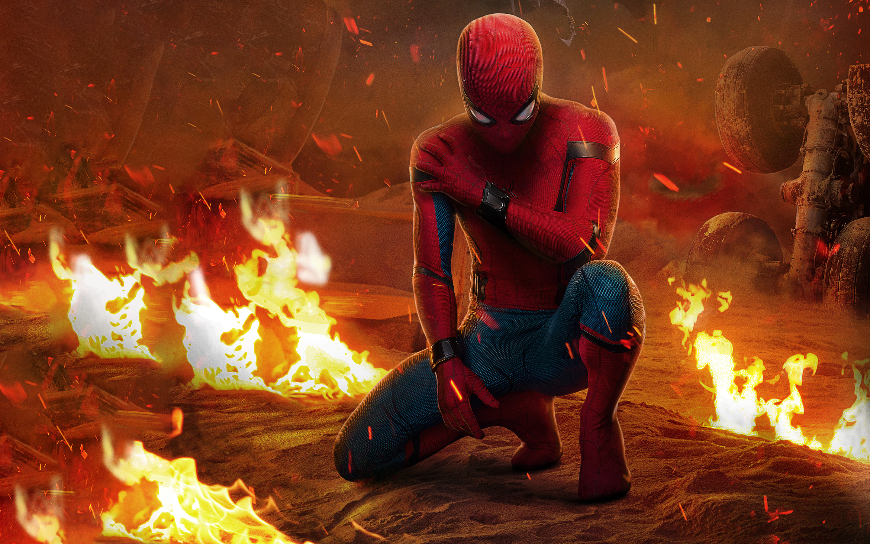 Spider Man Homecoming 2017 Marvel Cinematic Universe Spider Man 2880x1800