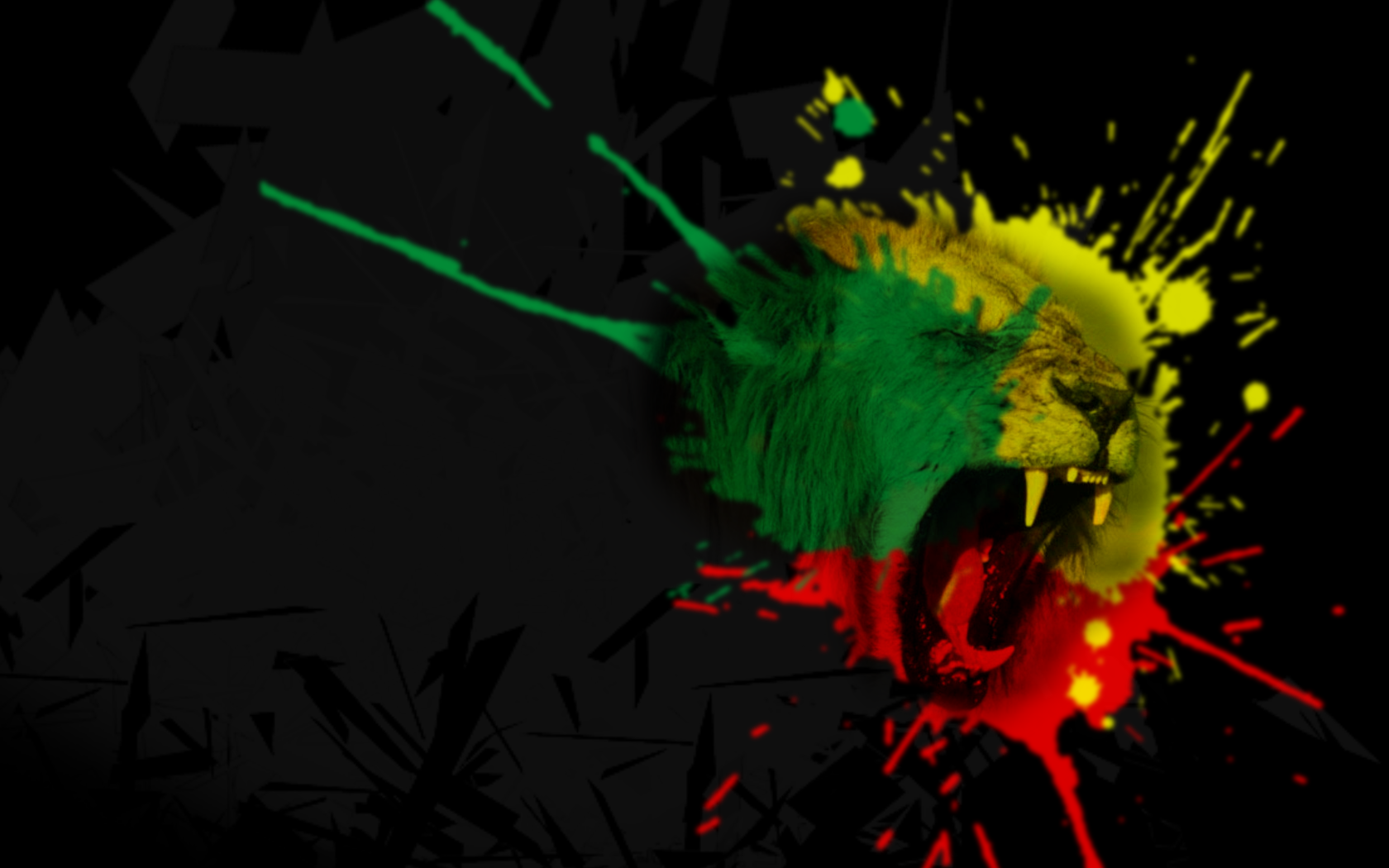 Rastafari Lion 1680x1050