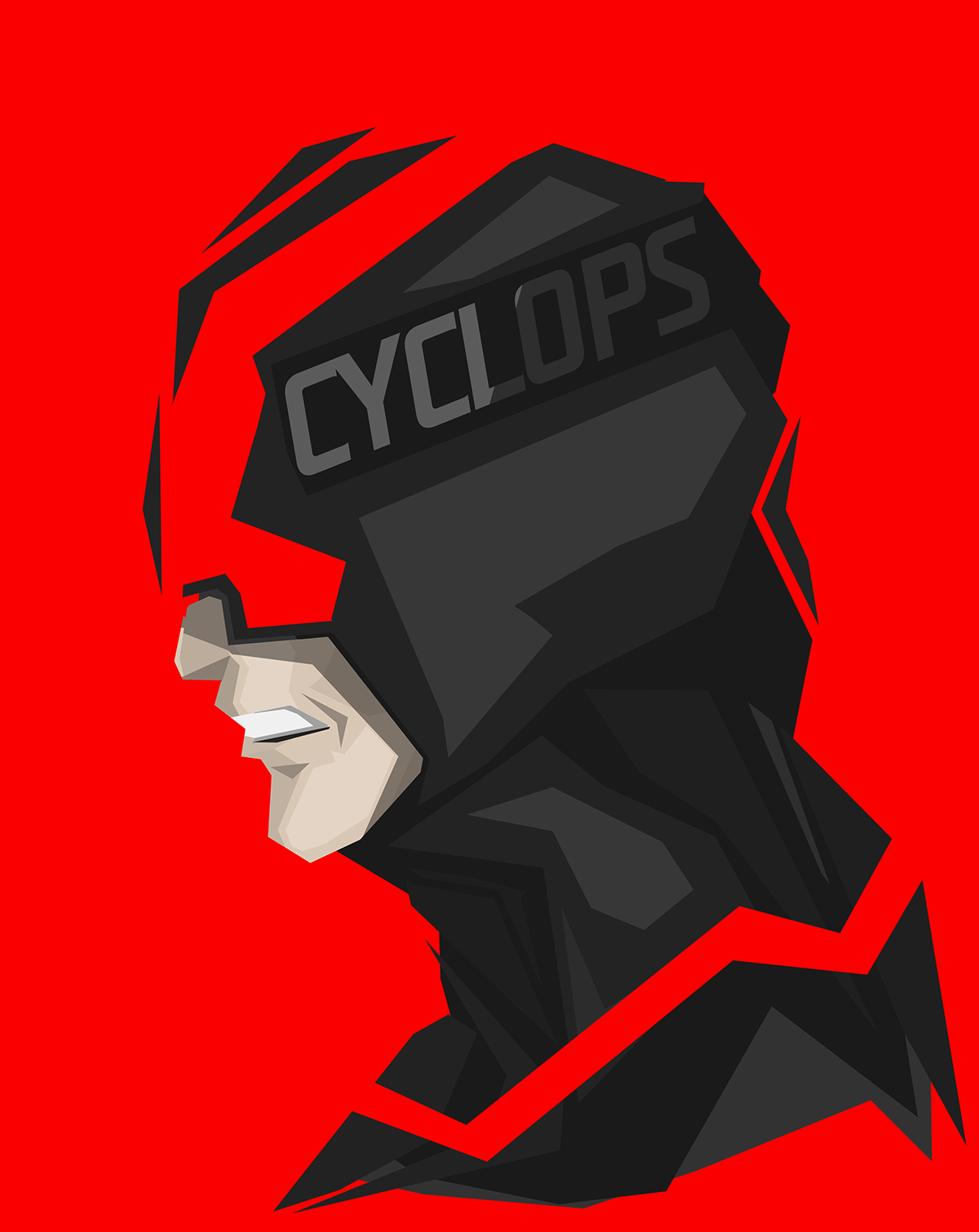 Bosslogic Cyclops Marvel Comics Red 1200x1510