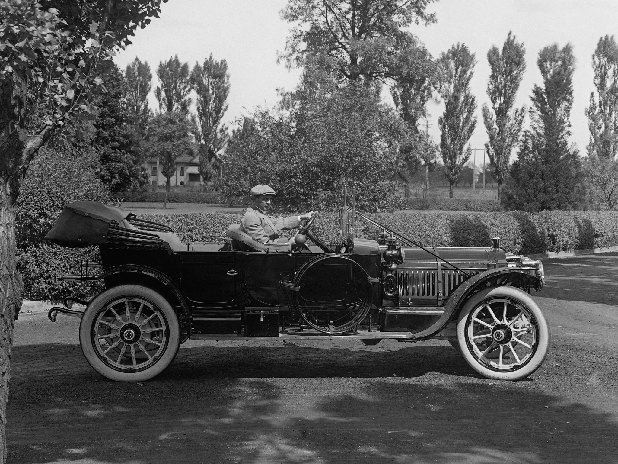 1912 Packard Six Phaeton Vintage Car Luxury Car Black Amp White 2048x1536