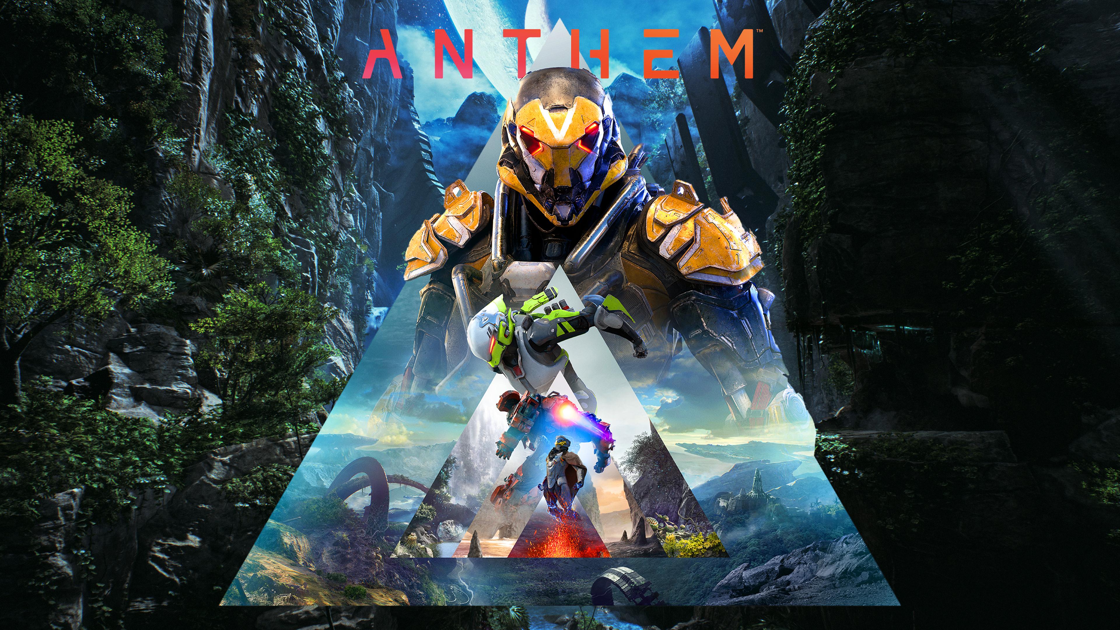 Anthem EA Games Javelins RPG Bioware Co Up Game 3840x2160