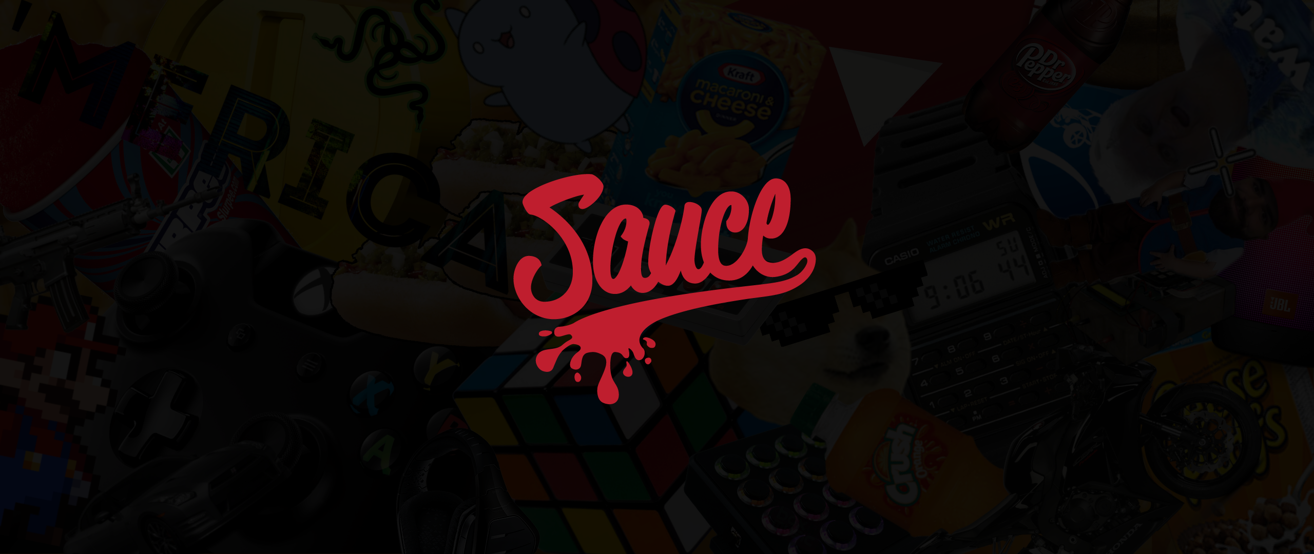 Sauce Black Red 2560x1080