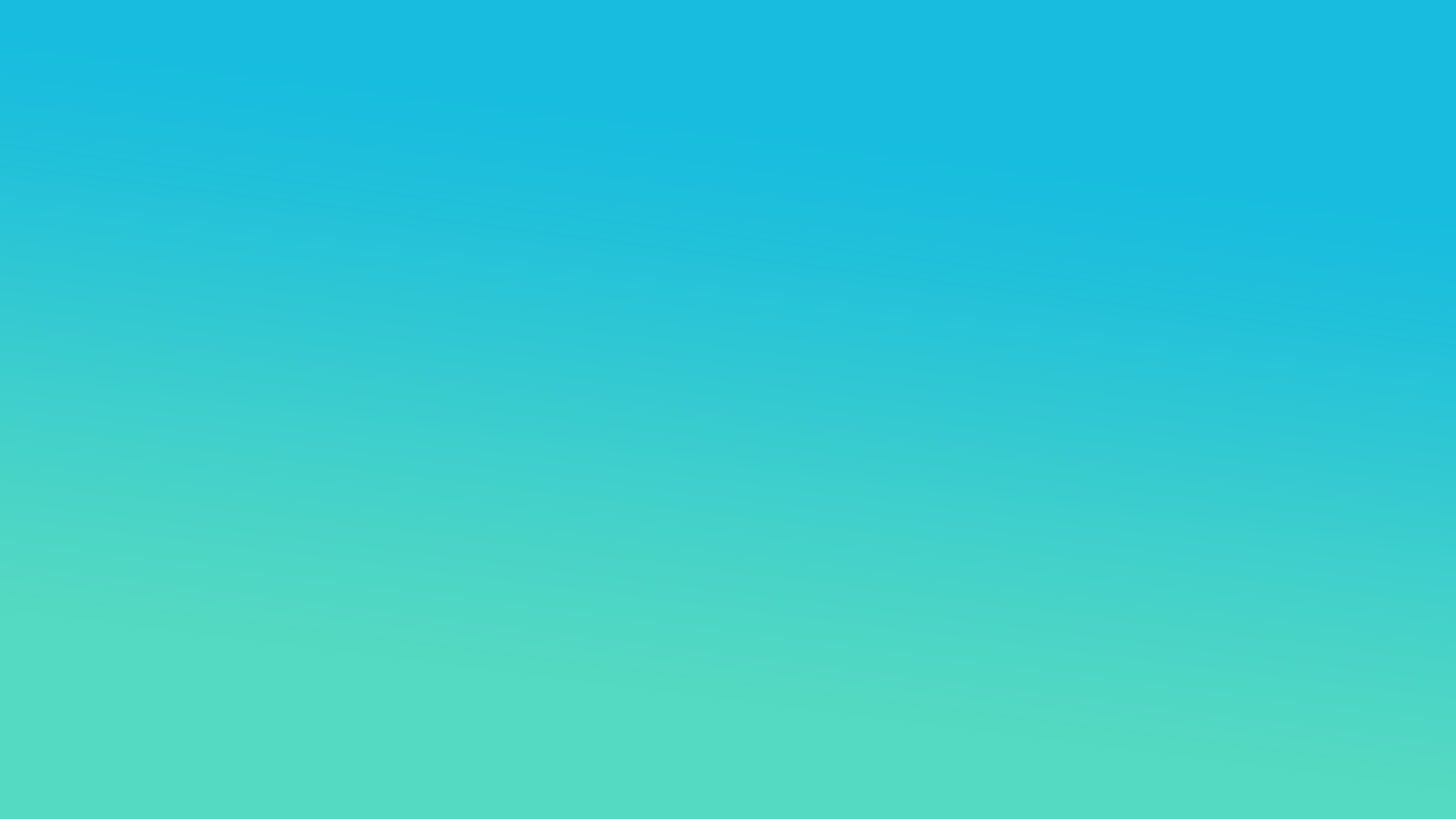 Soft Gradient Solid Color Gradient Cyan Cyan Background Turquoise 3840x2160