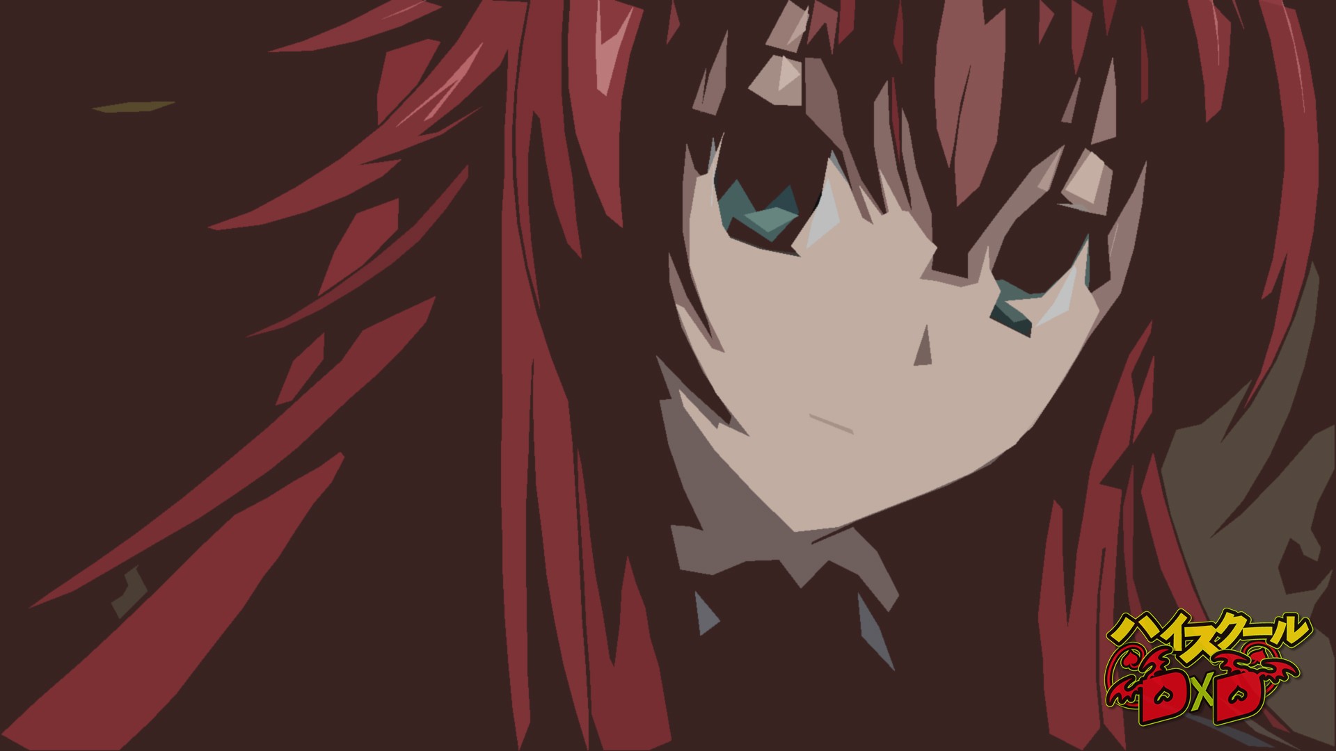 Gremory Rias Red 1920x1080