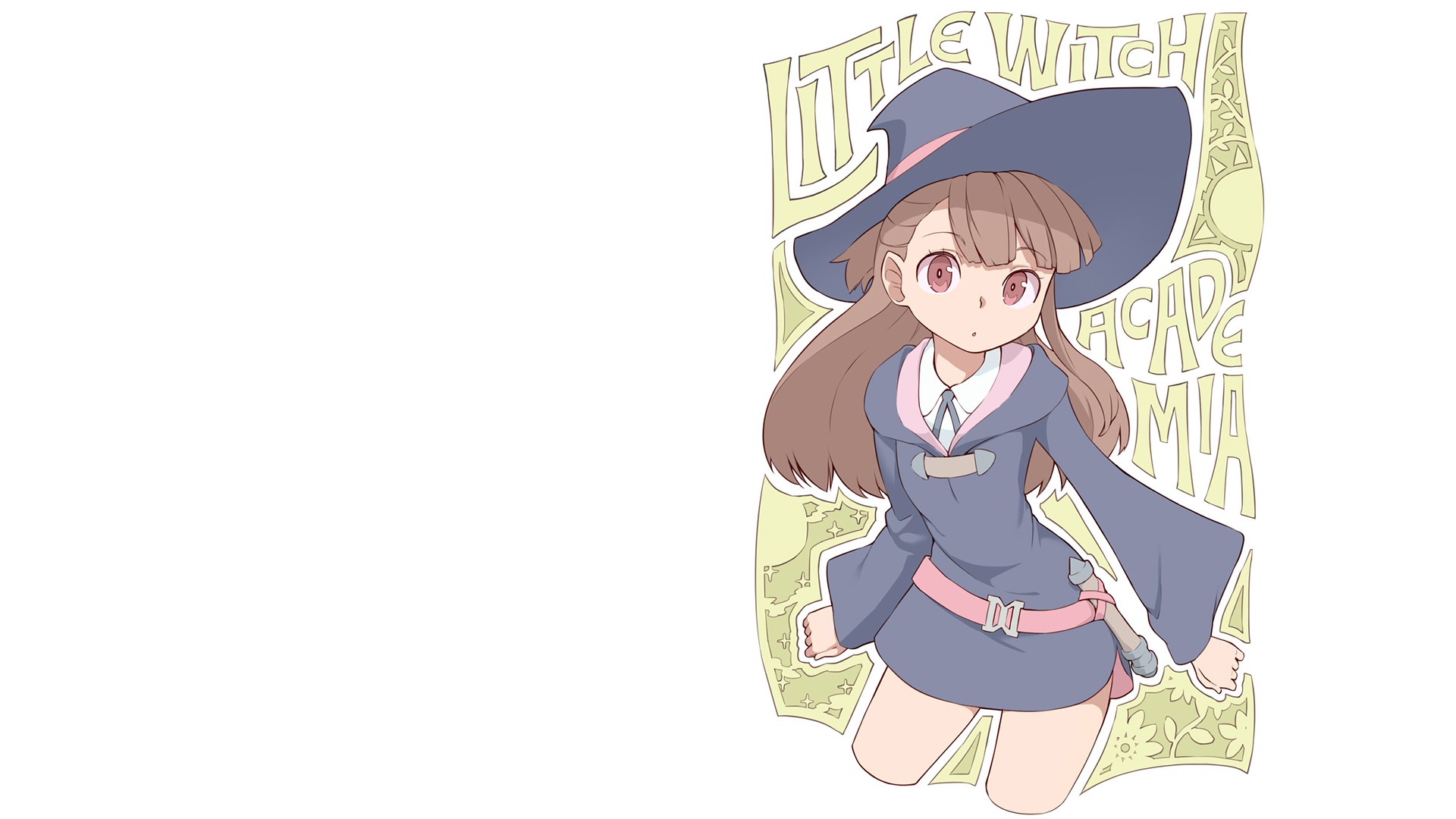 Little Witch Academia Kagari Akko Anime Girls 1920x1080