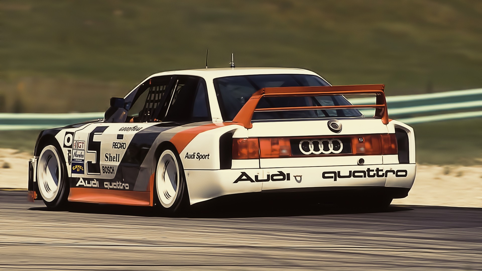 Audi Quattro Car Audi Vehicle Race Cars White Cars 1920x1080