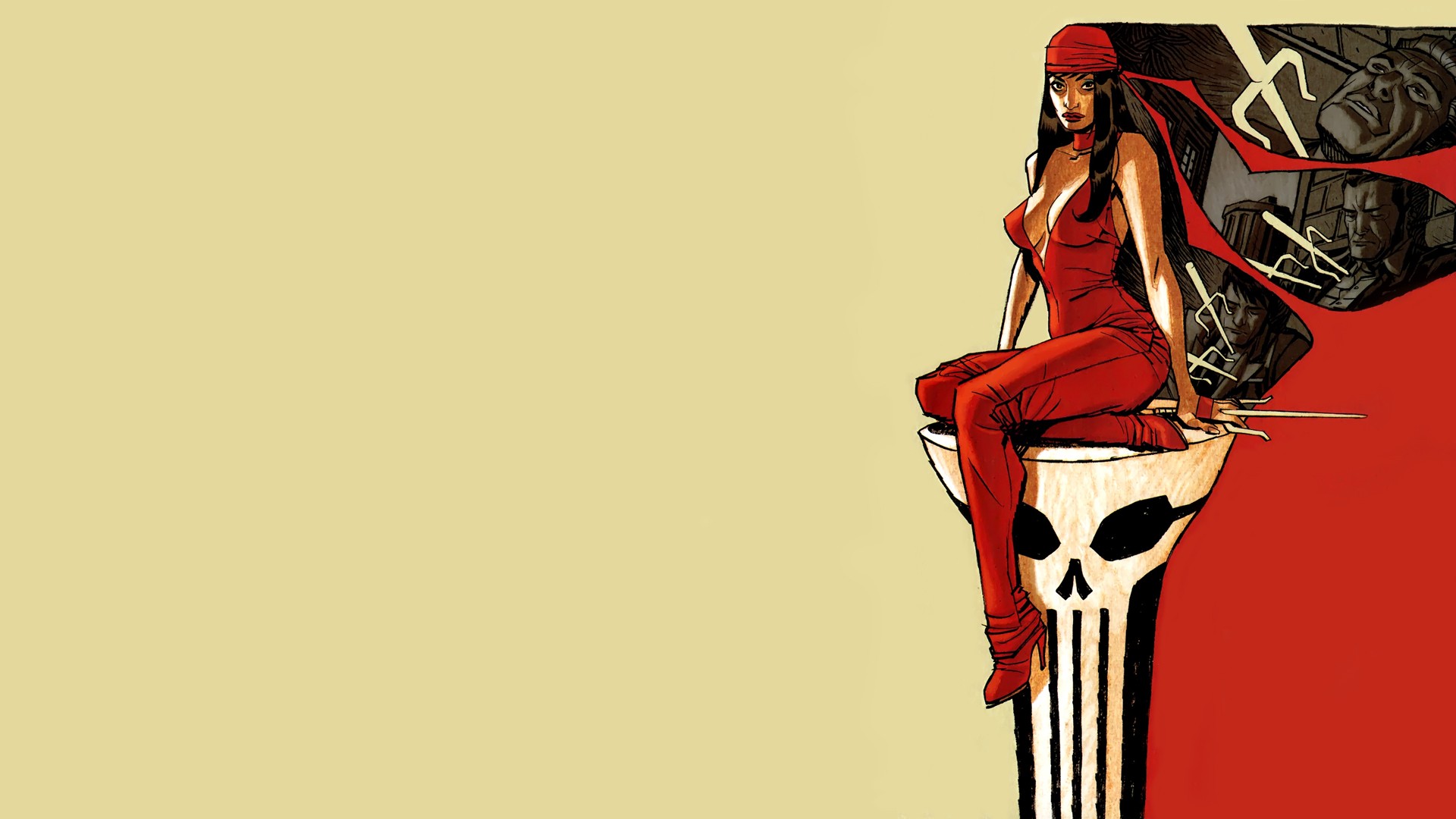 Elektra Marvel Comics 1920x1080