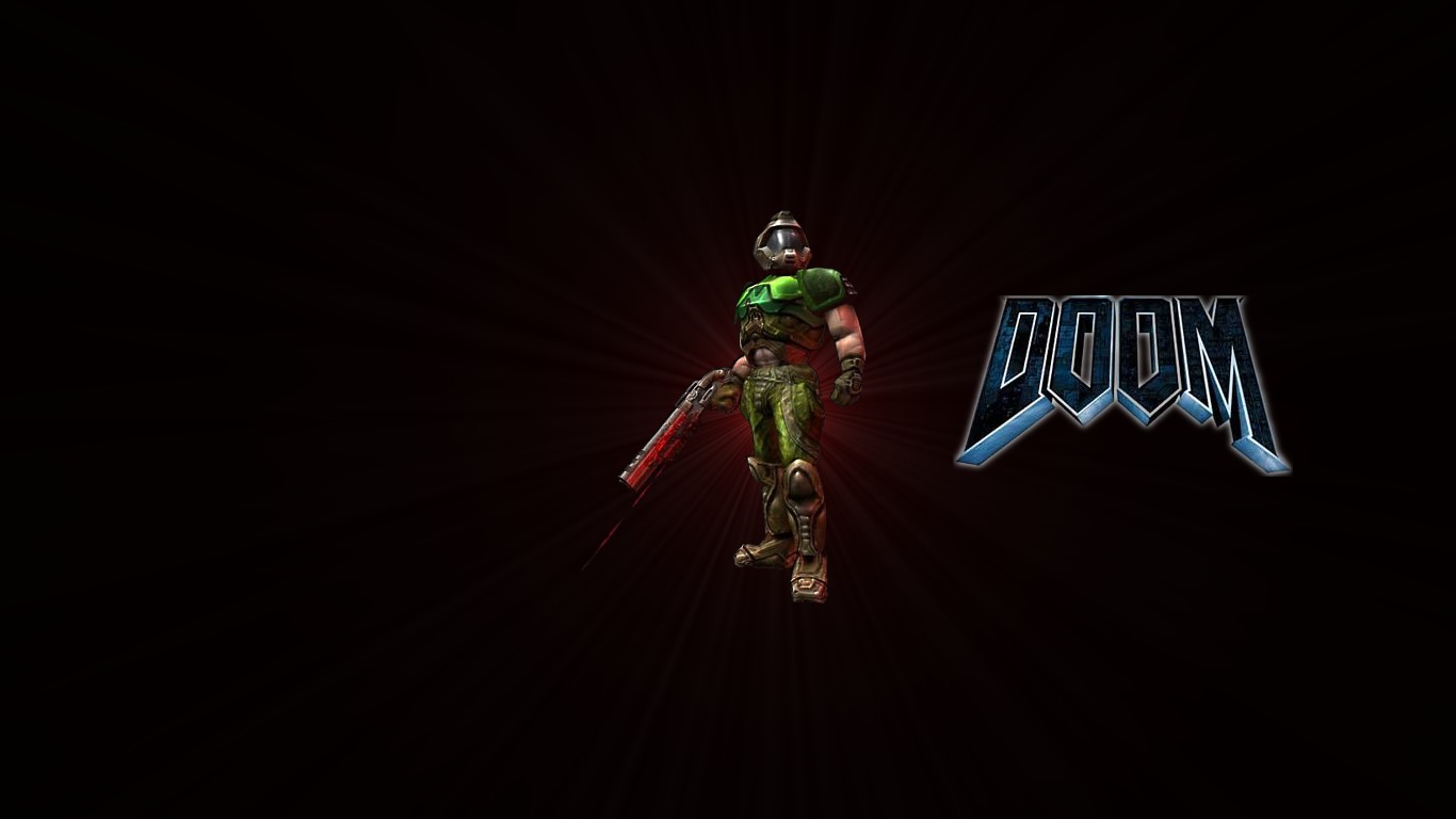 Video Game Doom 1366x768