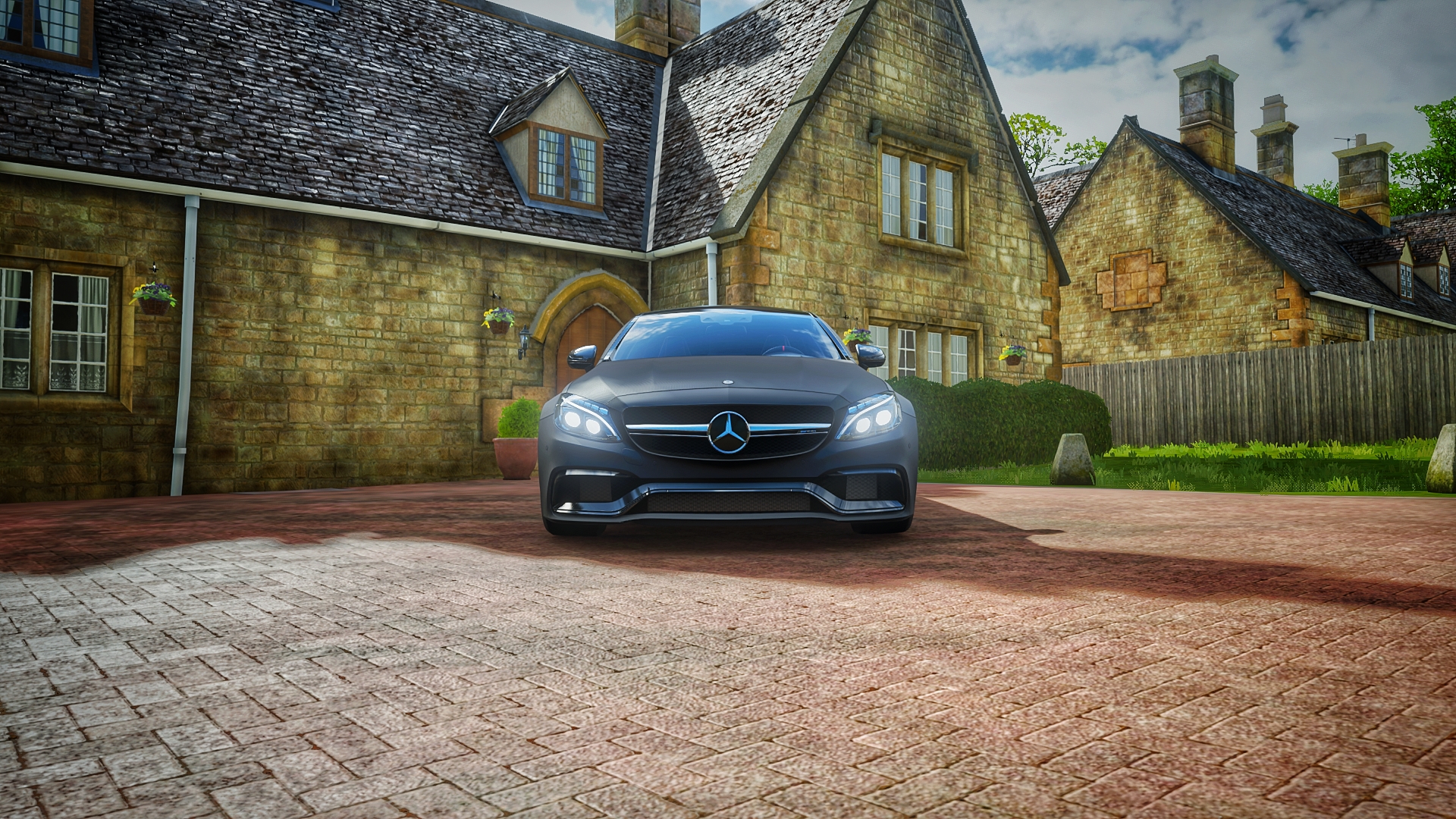 Mercedes Benz C63 AMG C63 AMG Mercedes AMG Forza Horizon 4 Video Games Car C63s 1920x1080