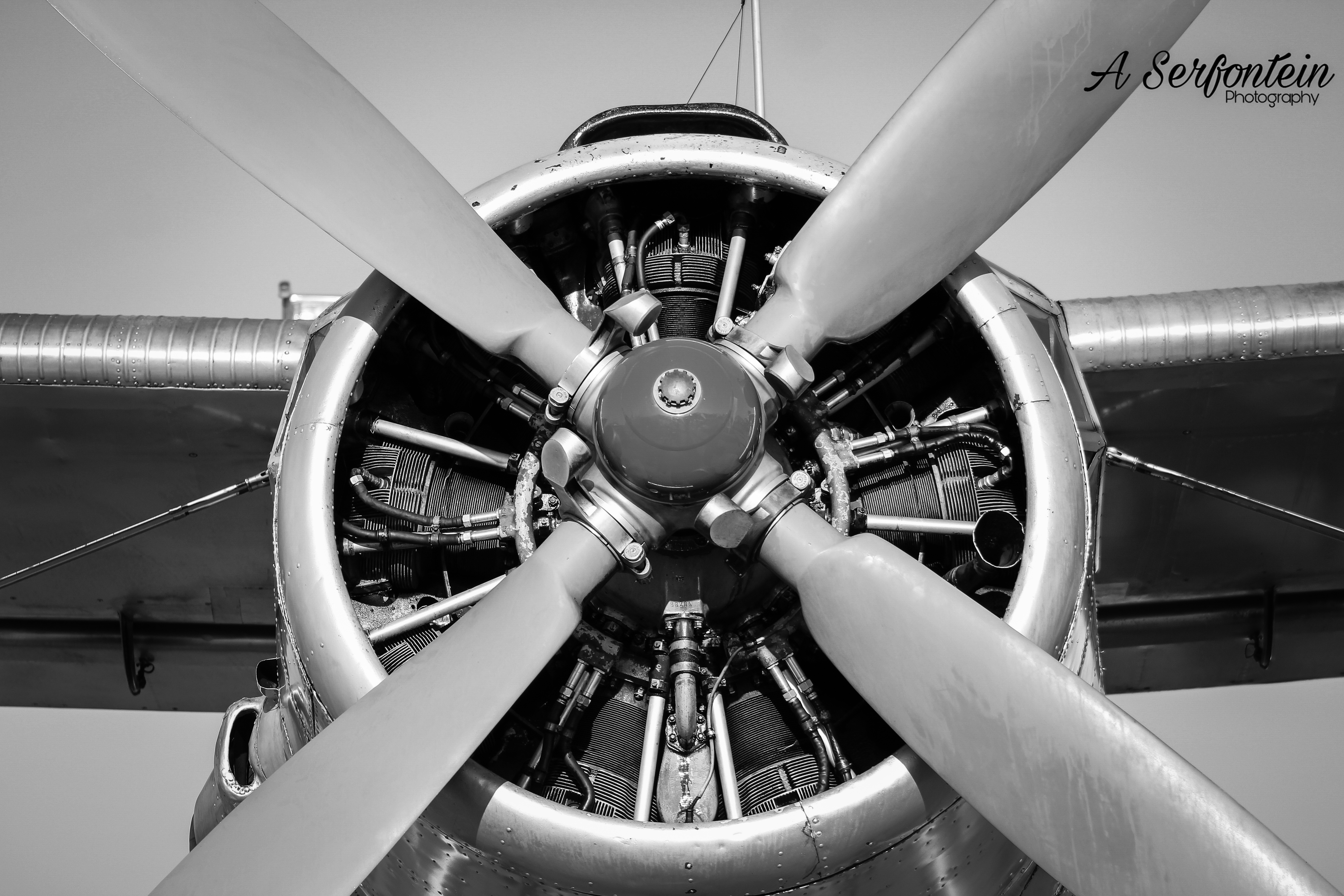 Photography Aircraft Monochrome Engine Propeller 5184x3456