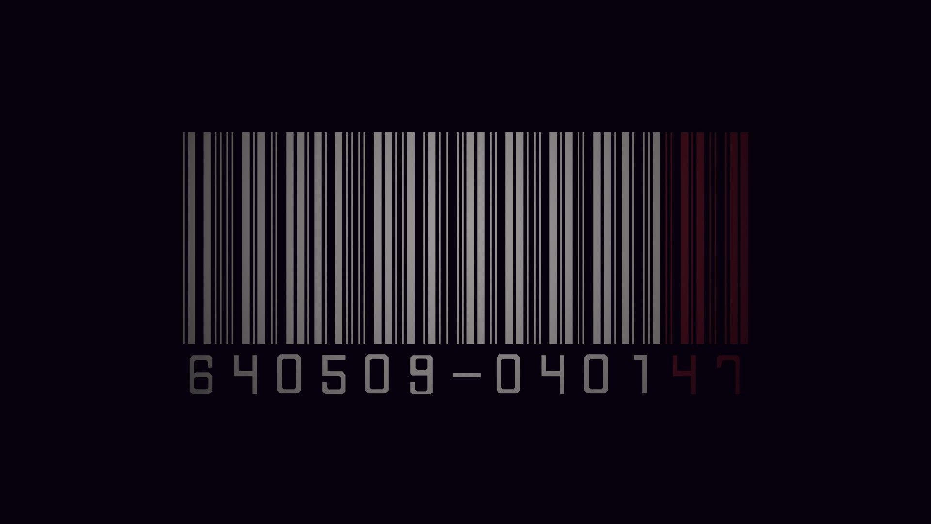 Hitman Barcode Numbers Video Game Art Video Games 1920x1080