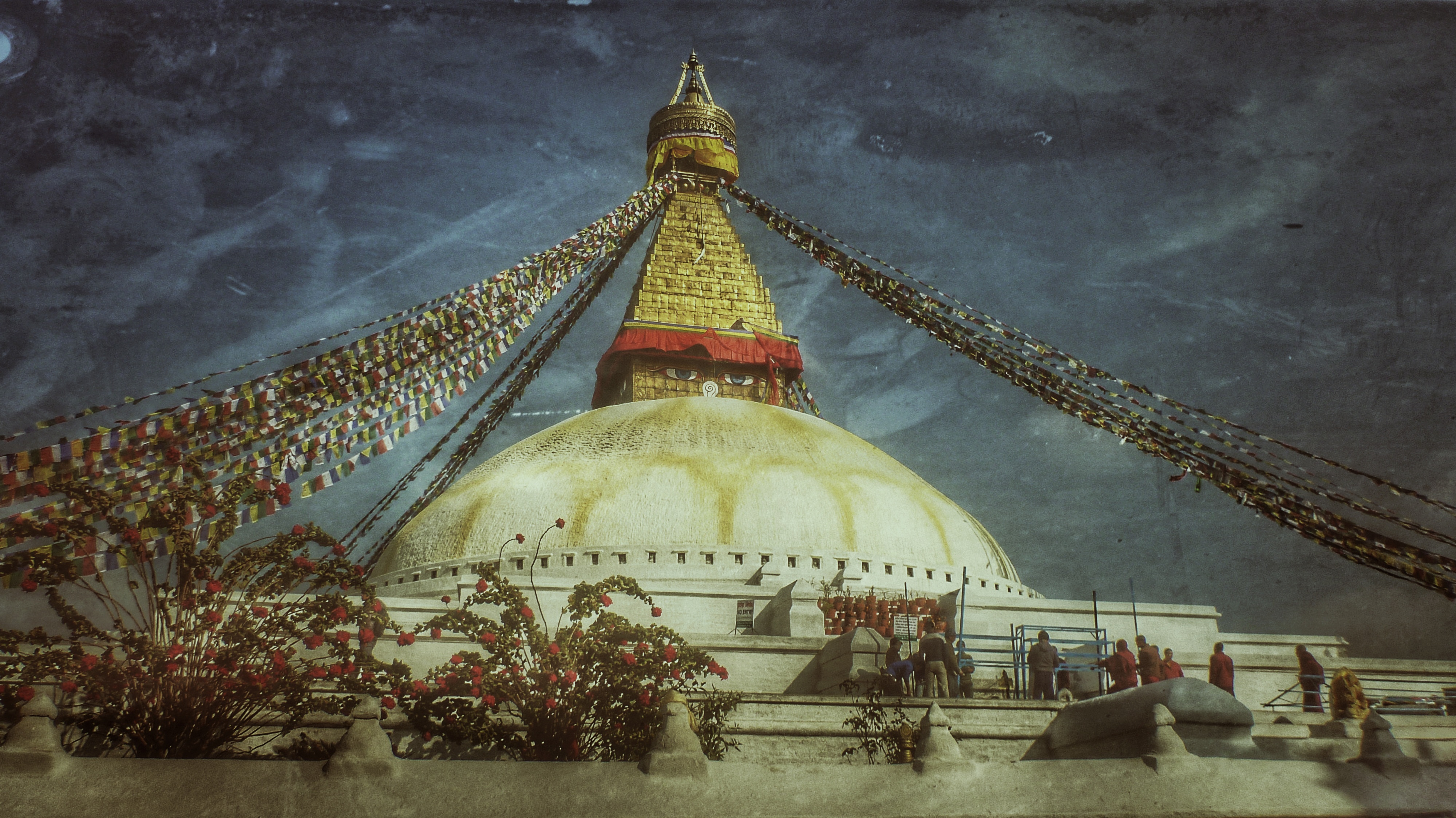 Photography Nepal Buddhism Flag 4000x2248