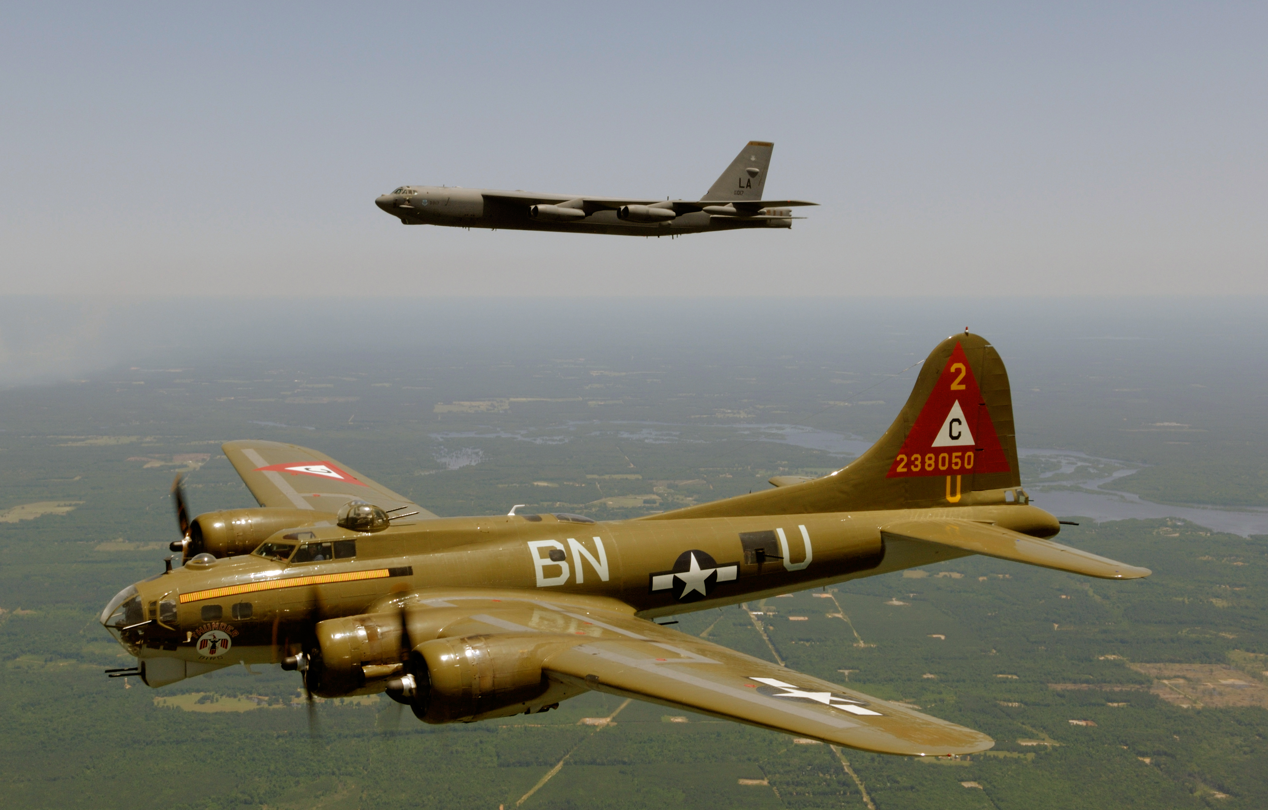 Boeing B 17 Flying Fortress Boeing B 52 Stratofortress 4149x2652