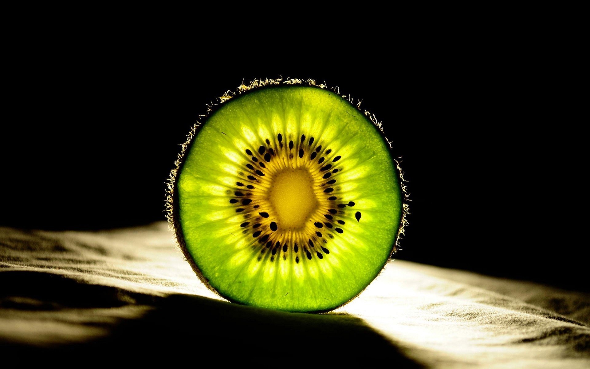Kiwi Fruit Fruit Closeup Green Light Green Food 1920x1200