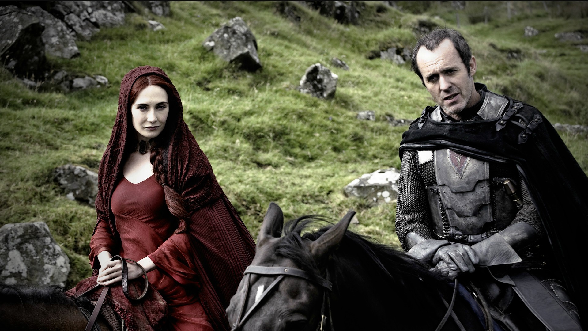Carice Van Houten Melisandre Game Of Thrones Stannis Baratheon Stephen Dillane 1920x1080