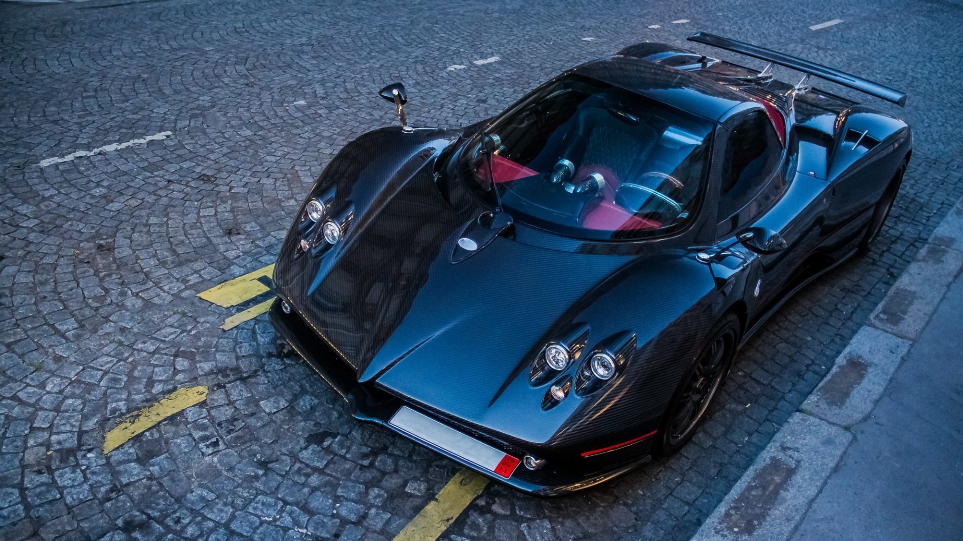 Pagani Pagani Zonda R Supercars Road Car Vehicle 1920x1080