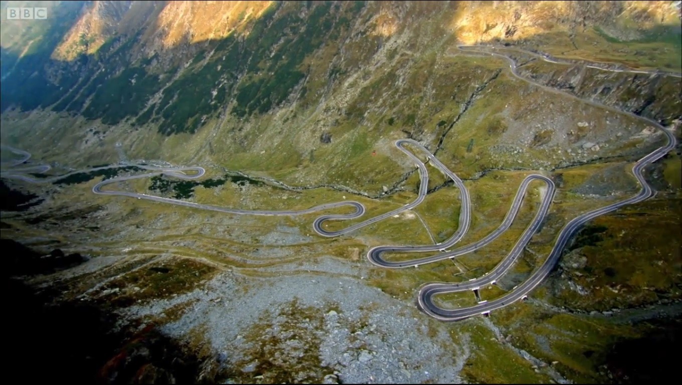 Hairpin Turns Top Gear Road Landscape 1360x768