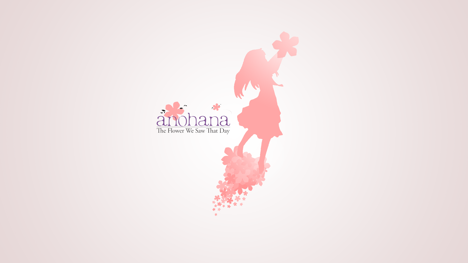 Ano Hi Mita Hana No Namae Wo Bokutachi Wa Mada Shiranai Anime Girls Anime Simple Background 1920x1080