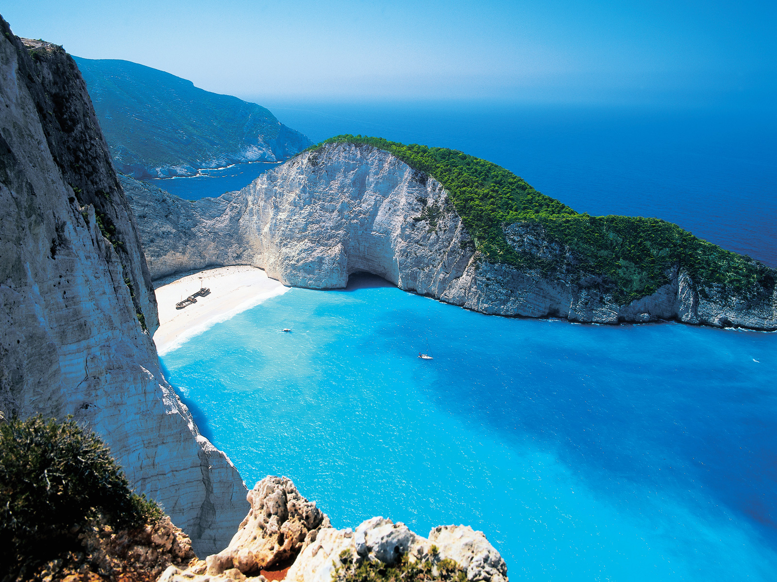 Greece Mediterranean Sea Tirquoise 1600x1200