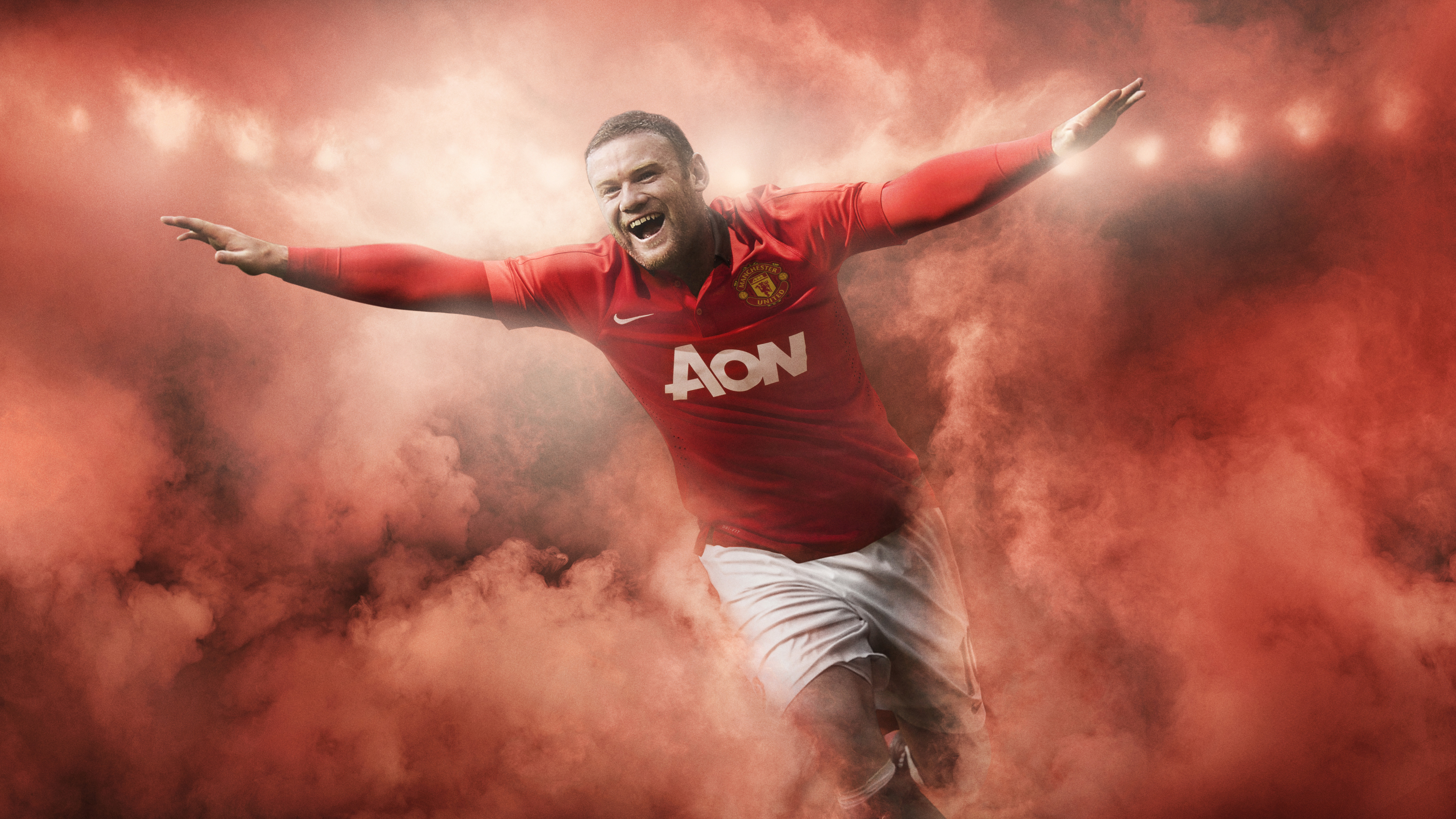 Manchester United Soccer Wayne Rooney 5120x2880