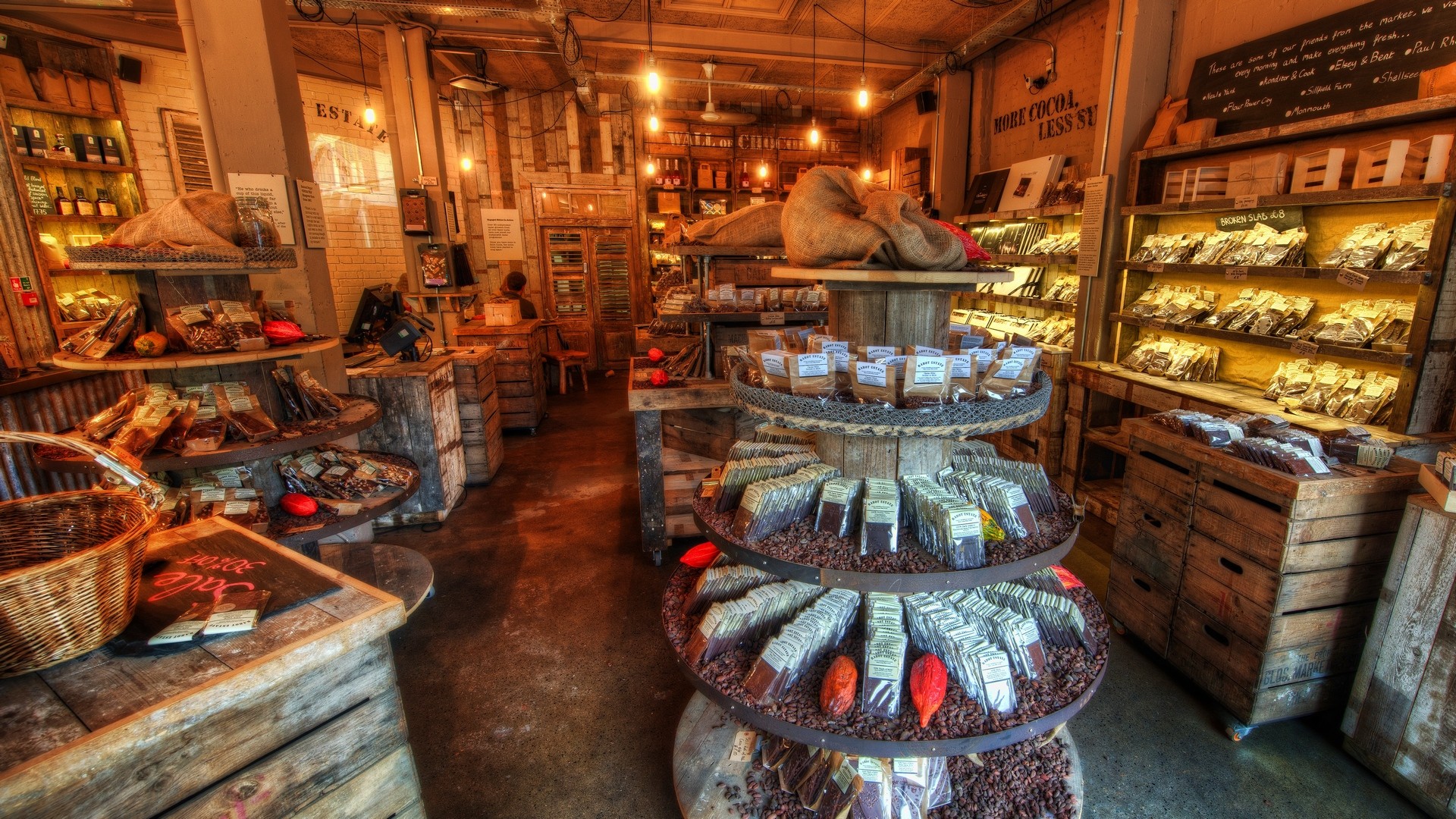 Markets Belgium Chocolate Stores 1920x1080