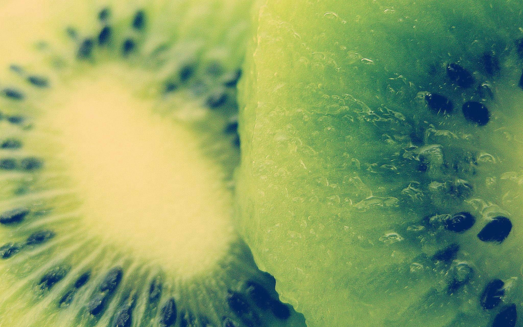 Photography Macro Kiwi Fruit Food 2048x1280