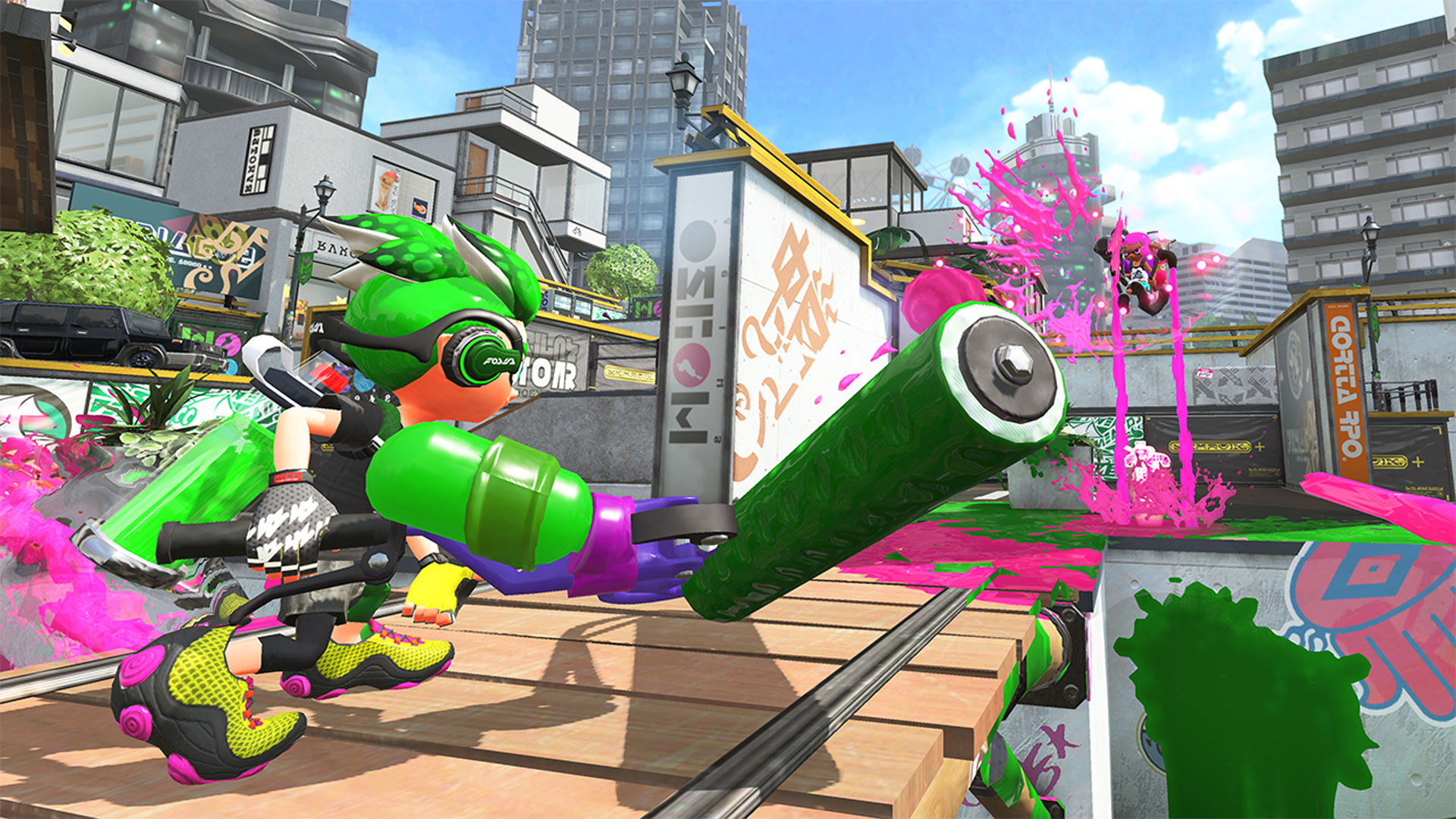 Inkling Splatoon 1920x1080